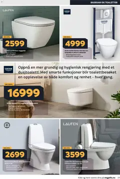 Forhåndsvisning av Megaflis kundeavis gyldig fra 21.05.2026 | Side: 29 | Produkter: Fourchettes, Fjernkontroll, Badekar, Toalett