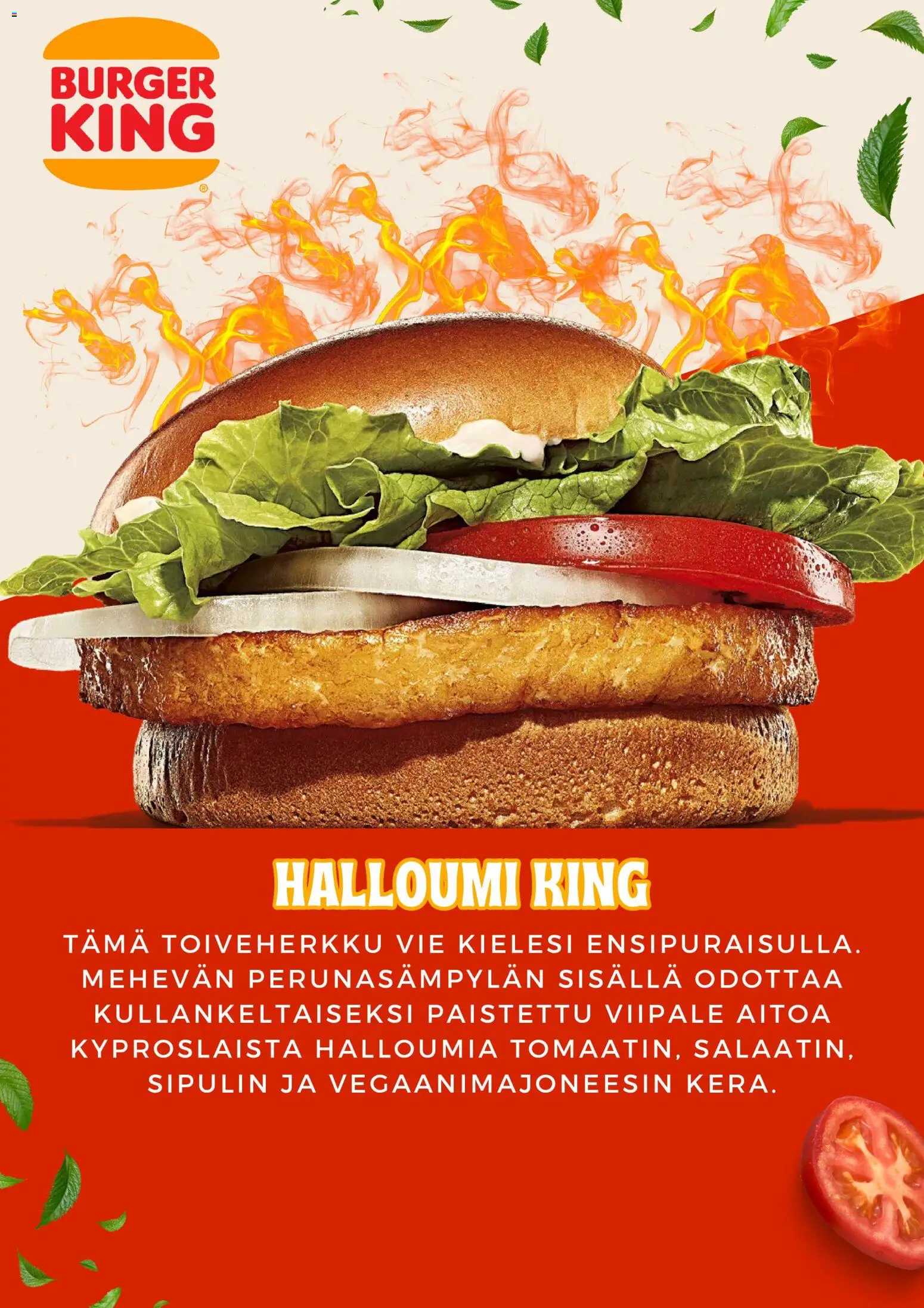 Burger King tarjoukset – voimassa 05/10/2026 alkaen | Sivu: 6 | Tuotteet: Halloumi