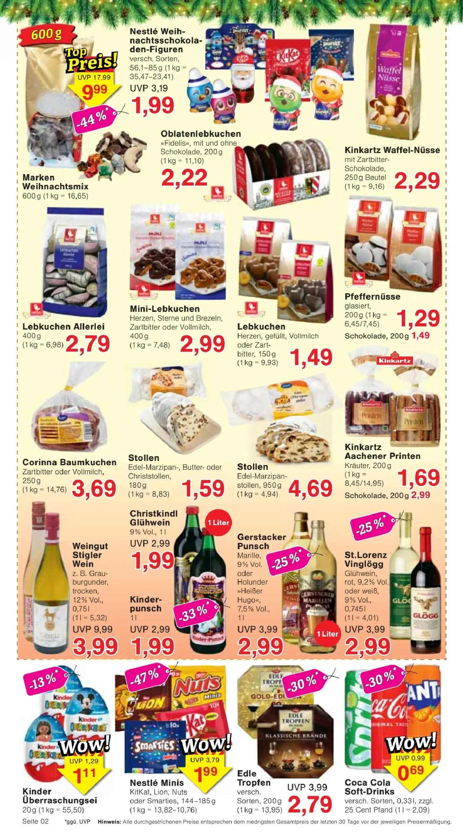 Jawoll Prospekt – gültig ab 28.09.2026 | Seite: 2 | Produkte: Coca cola, Cola, Butter, Schokolade