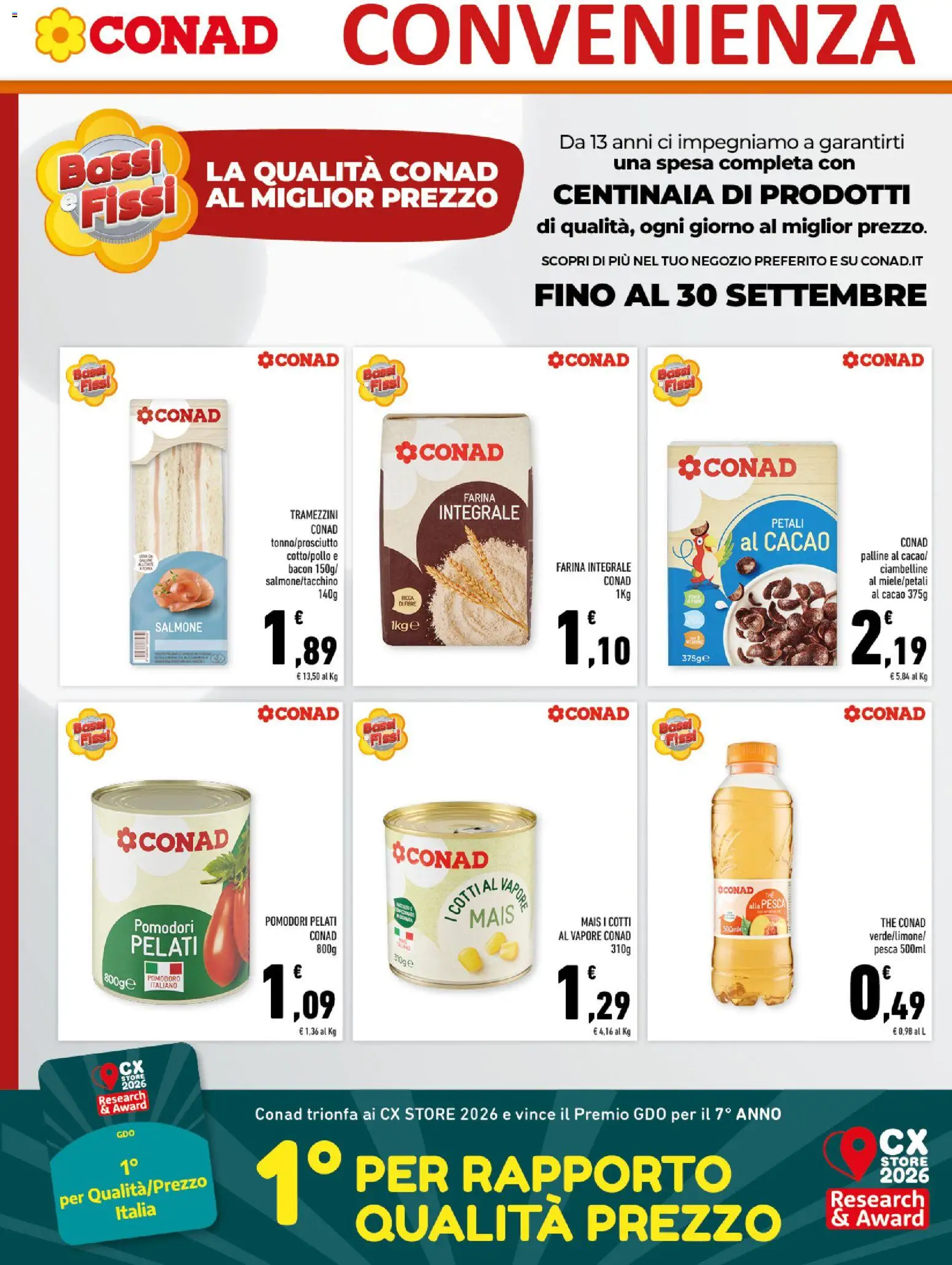 Volantino Conad del 26/08/2026 | Pagina: 6