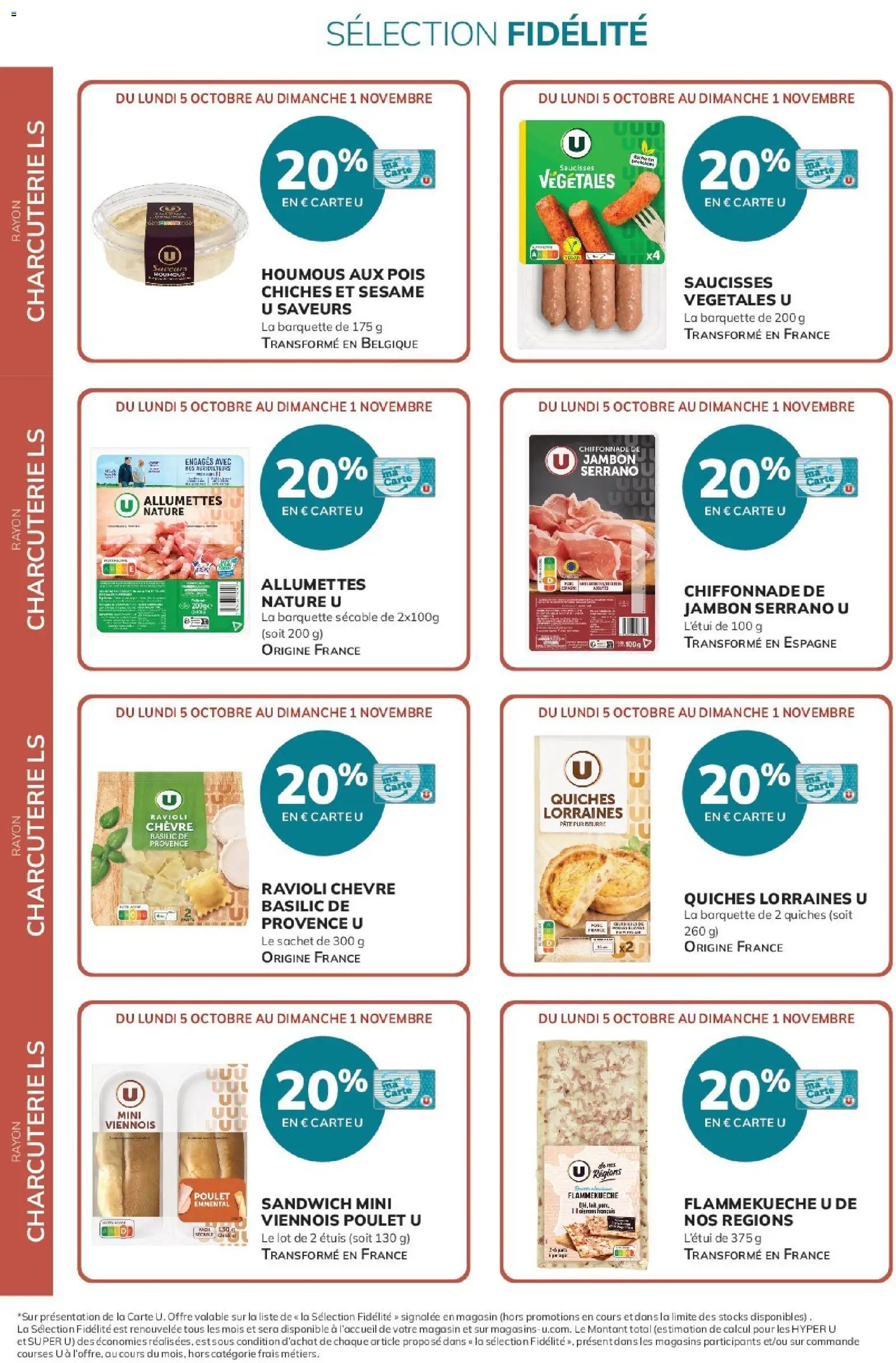 {H1} | Page: 2 | Produits: Poulet, Sésame, Allumettes, Ravioli