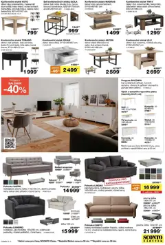 Náhled letáku Sconto nábytek leták od 22.04.2026 | Strana: 7 | Produkty: Taburet, Pohovka, Stůl, Barvy