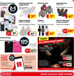 Kruidvat folder - Voorbeeld van een folder van Kruidvat, geldig van 21-09-2026 | Pagina: 61 | Producten: Slip, Handschoenen, Horloge, Panty