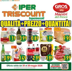 Anteprima del volantino Ipertriscount volantino valido a partire dal 20.05.2026