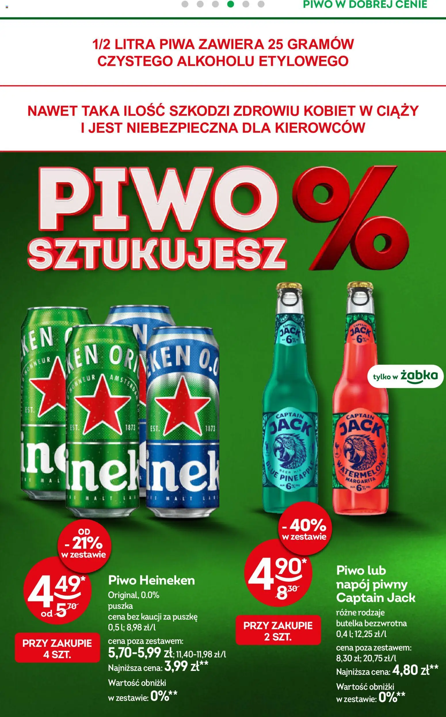 Żabka gazetka od 01.07.2026 | Strona: 55 | Produkty: Piwo, Heineken