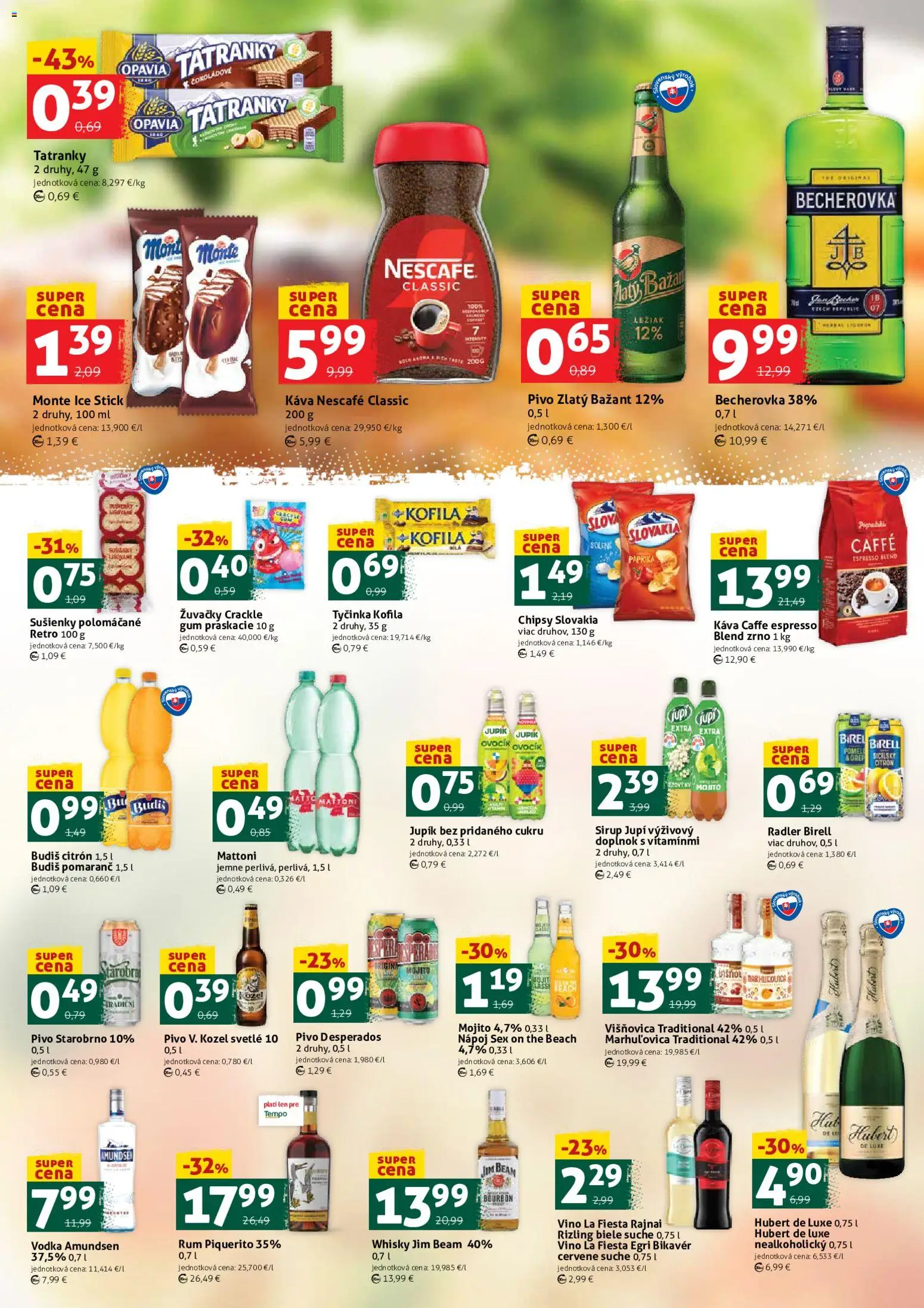 Nové COOP Jednota akcie – leták je platný od 17.07.2026 | Strana: 3