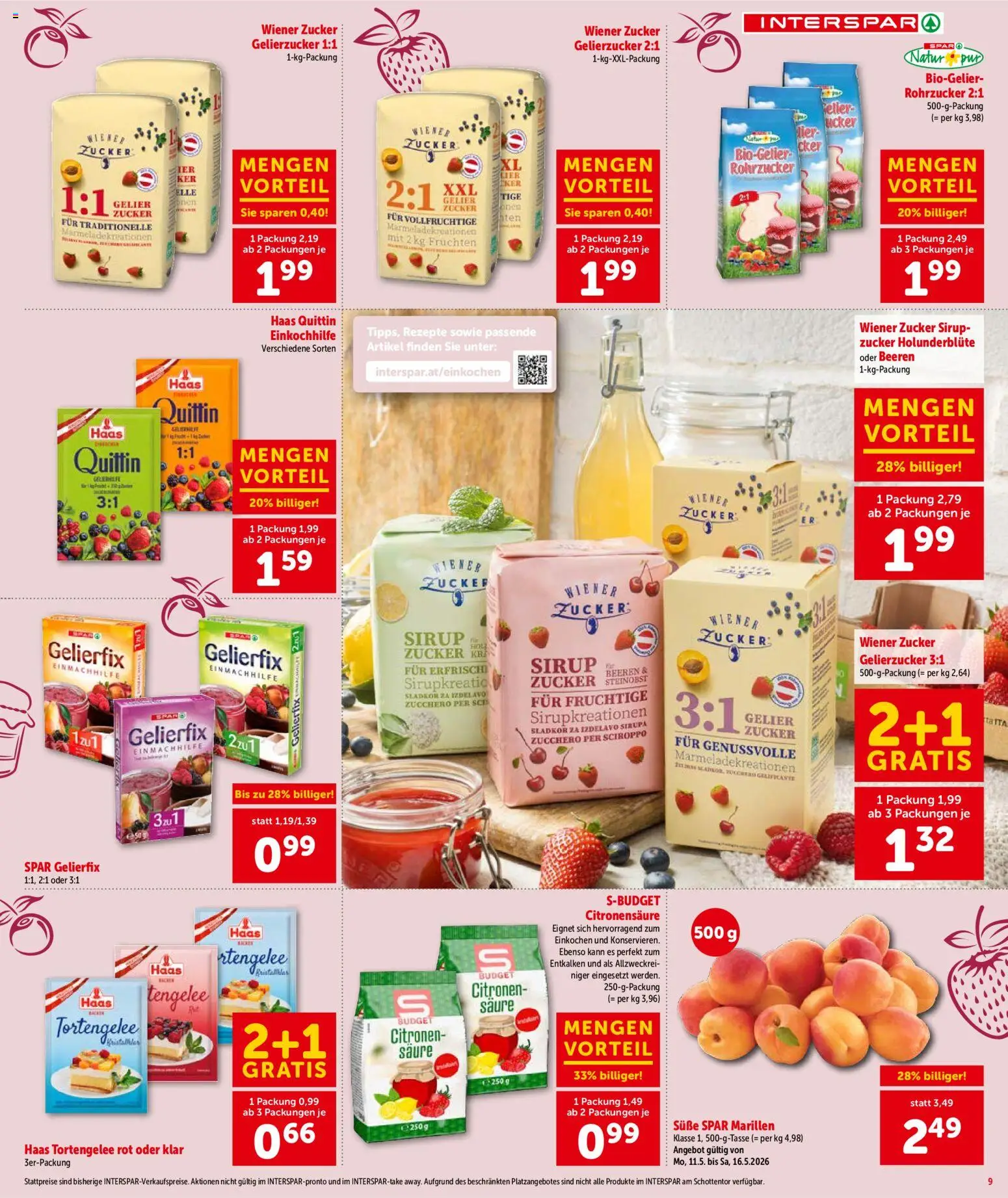 Interspar Flugblatt - Vorarlberg gültig ab 13.05.2026 | Seite: 10 | Produkte: Zucker
