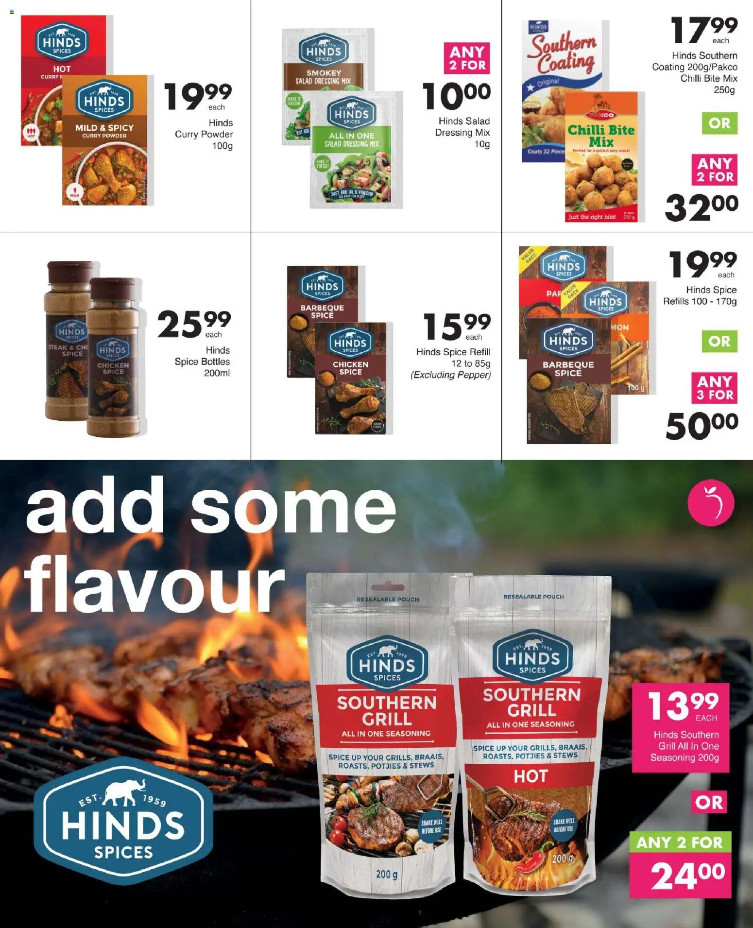 New Save catalogue – valid from 15.04.2026 | Page: 21 | Products: Salad dressing, Grill, Seasoning, Chilli