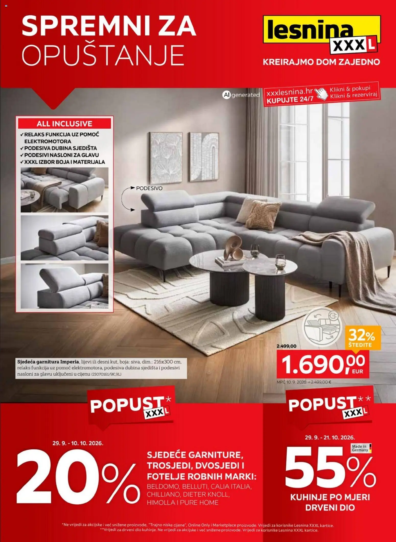 Lesnina katalog | vrijedi od 29.09.2026 | Stranica: 1