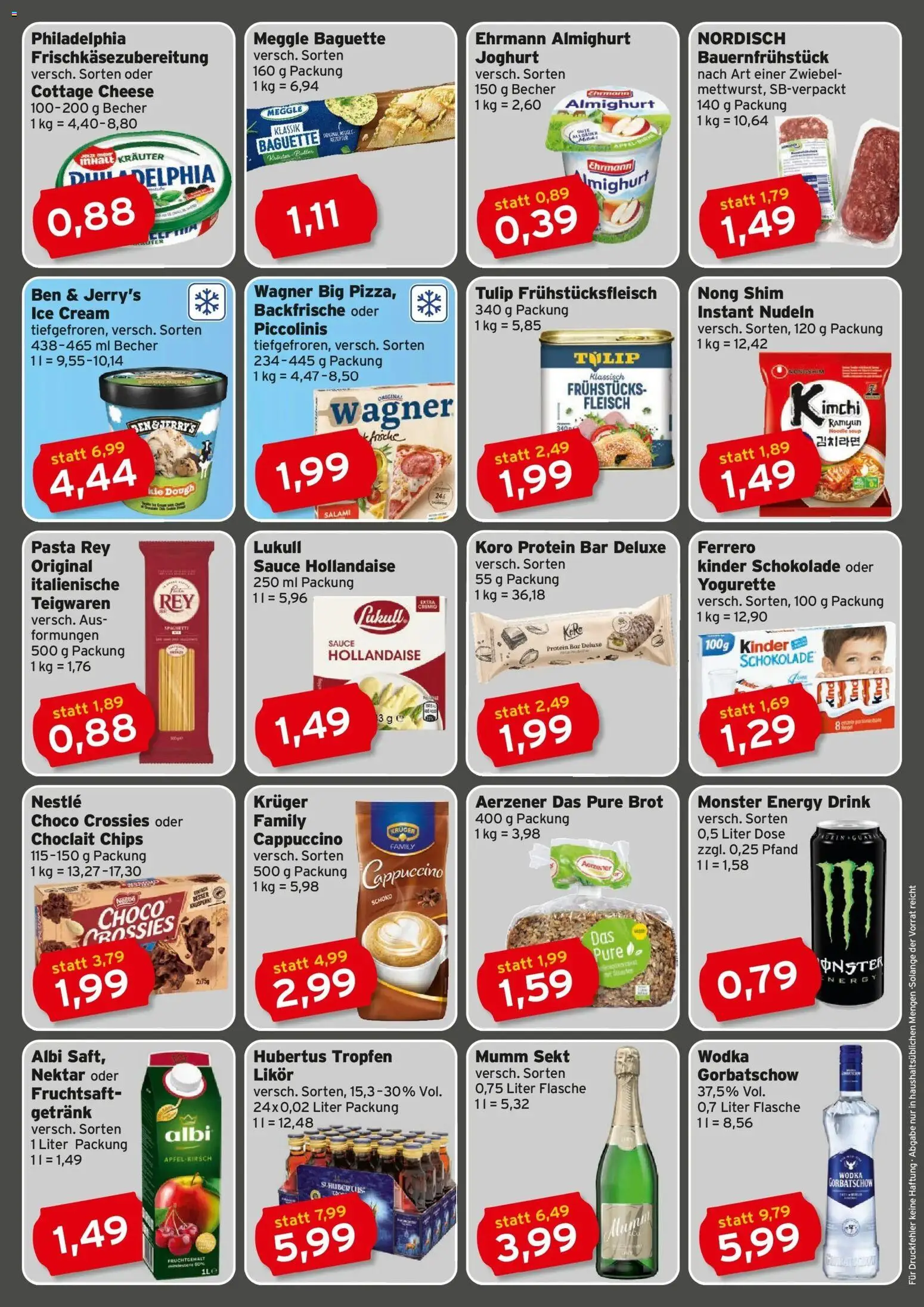 Edeka prospekt Rostock	 – gültig ab 10.05.2026 | Seite: 2 | Produkte: Ehrmann almighurt, Baguette, Monster, Brot