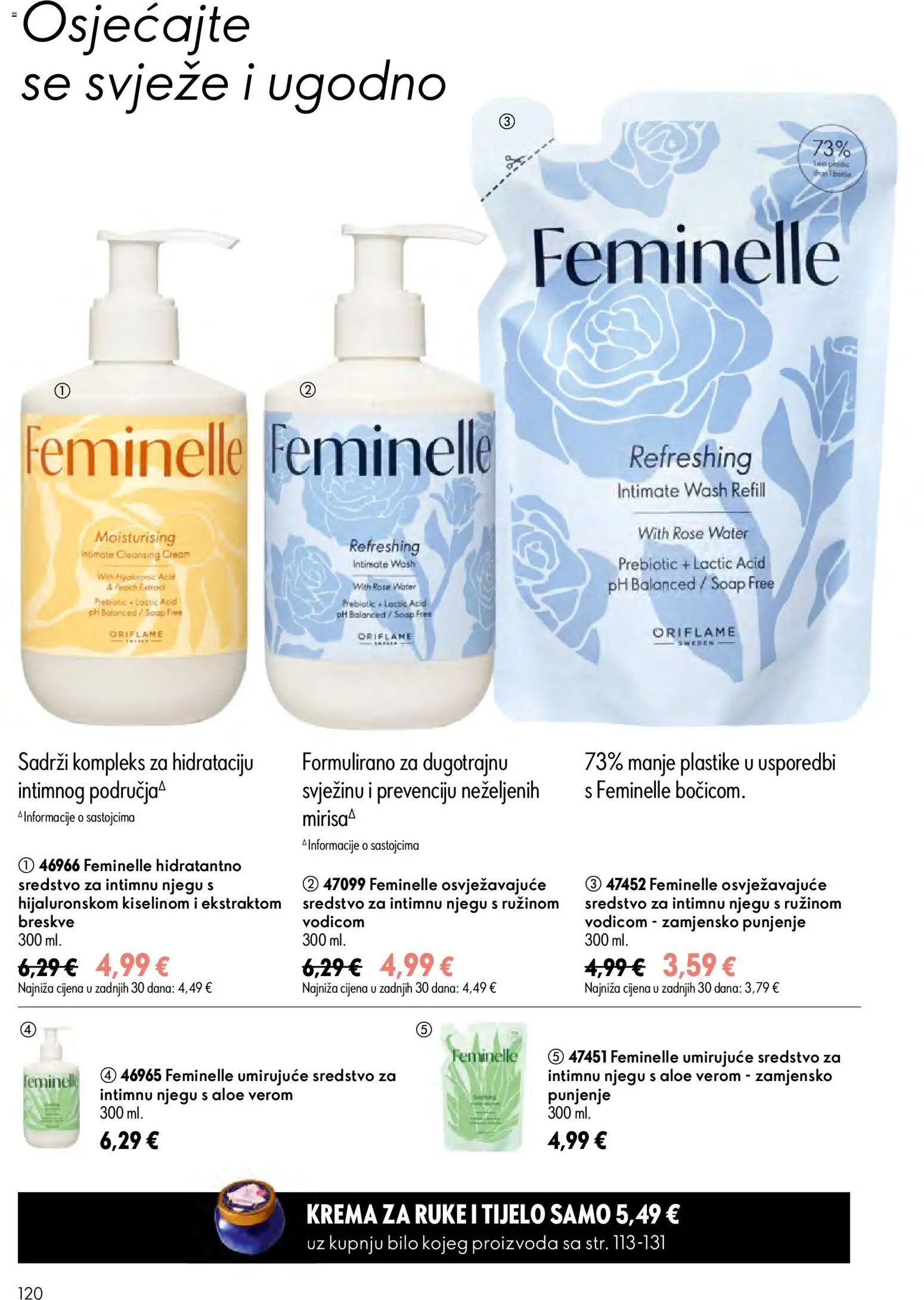 Oriflame katalog | vrijedi od 24.06.2026 | Stranica: 120 | Proizvodi: Krema za ruke, Krema