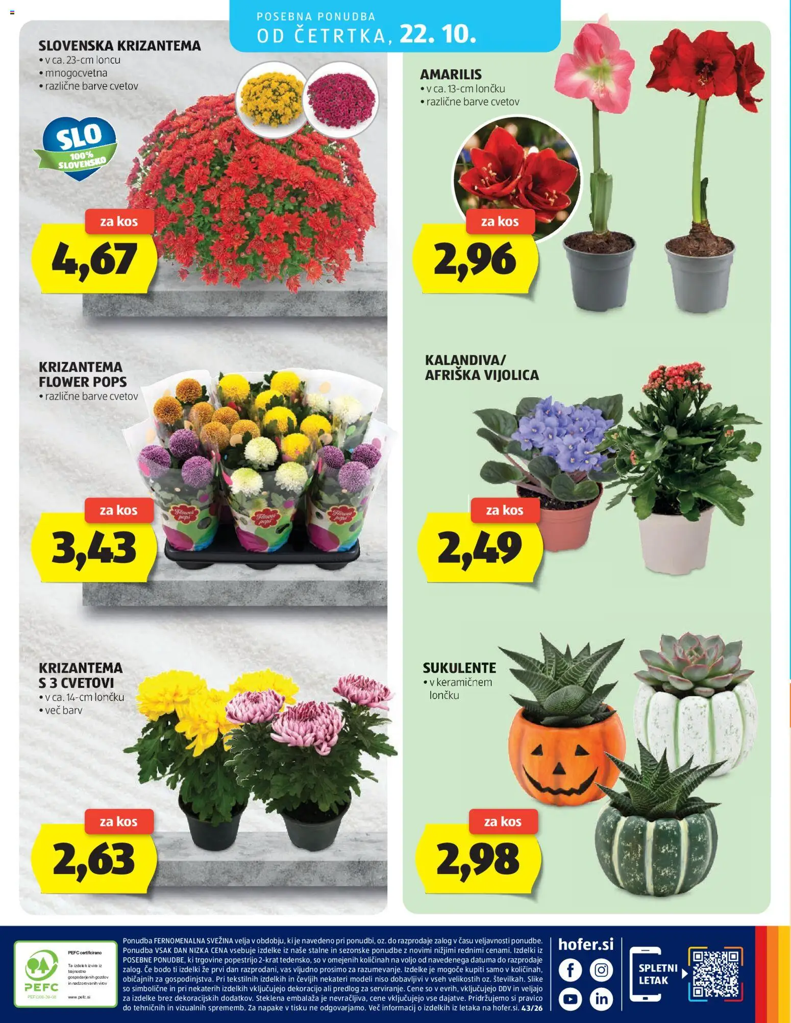 Novi Hofer katalog ponudbe – veljaven od 14.10.2026 | Stran: 32