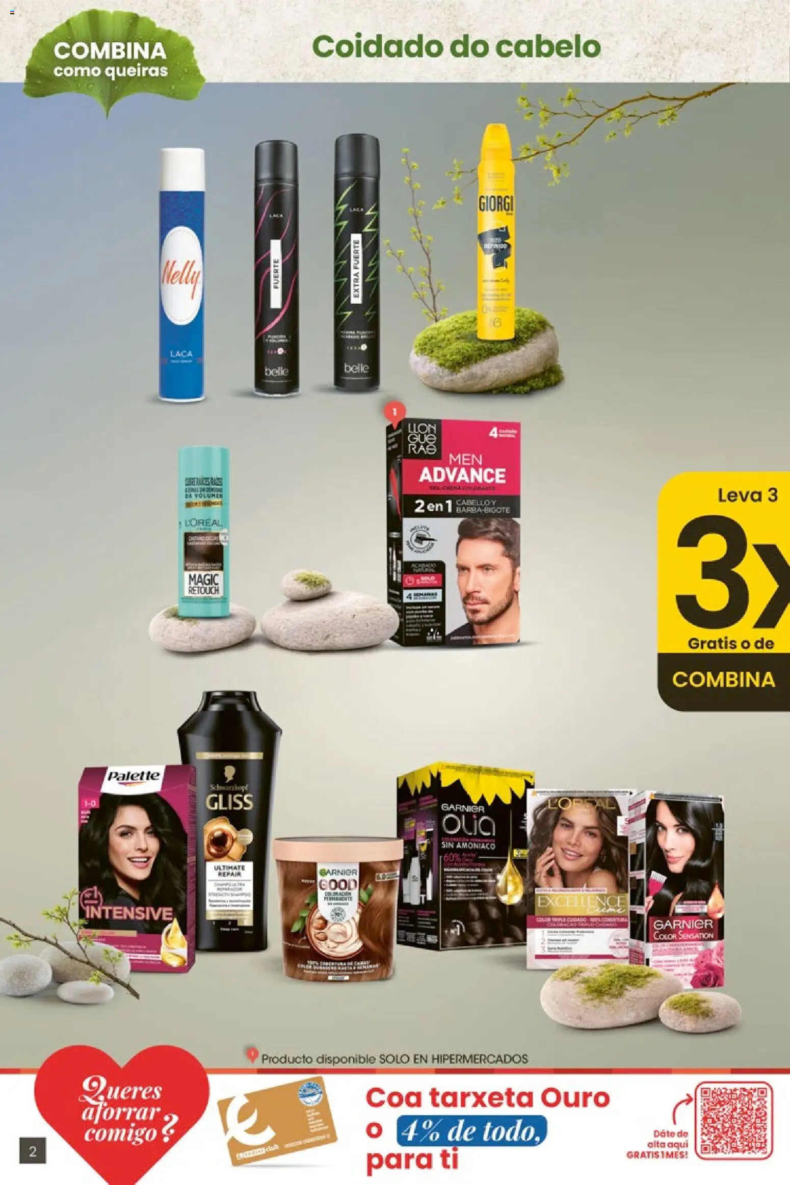 Eroski 3x2 En toda  la perfumería y parafarmacia │ válido desde el 30.04.2026 | Página: 2
