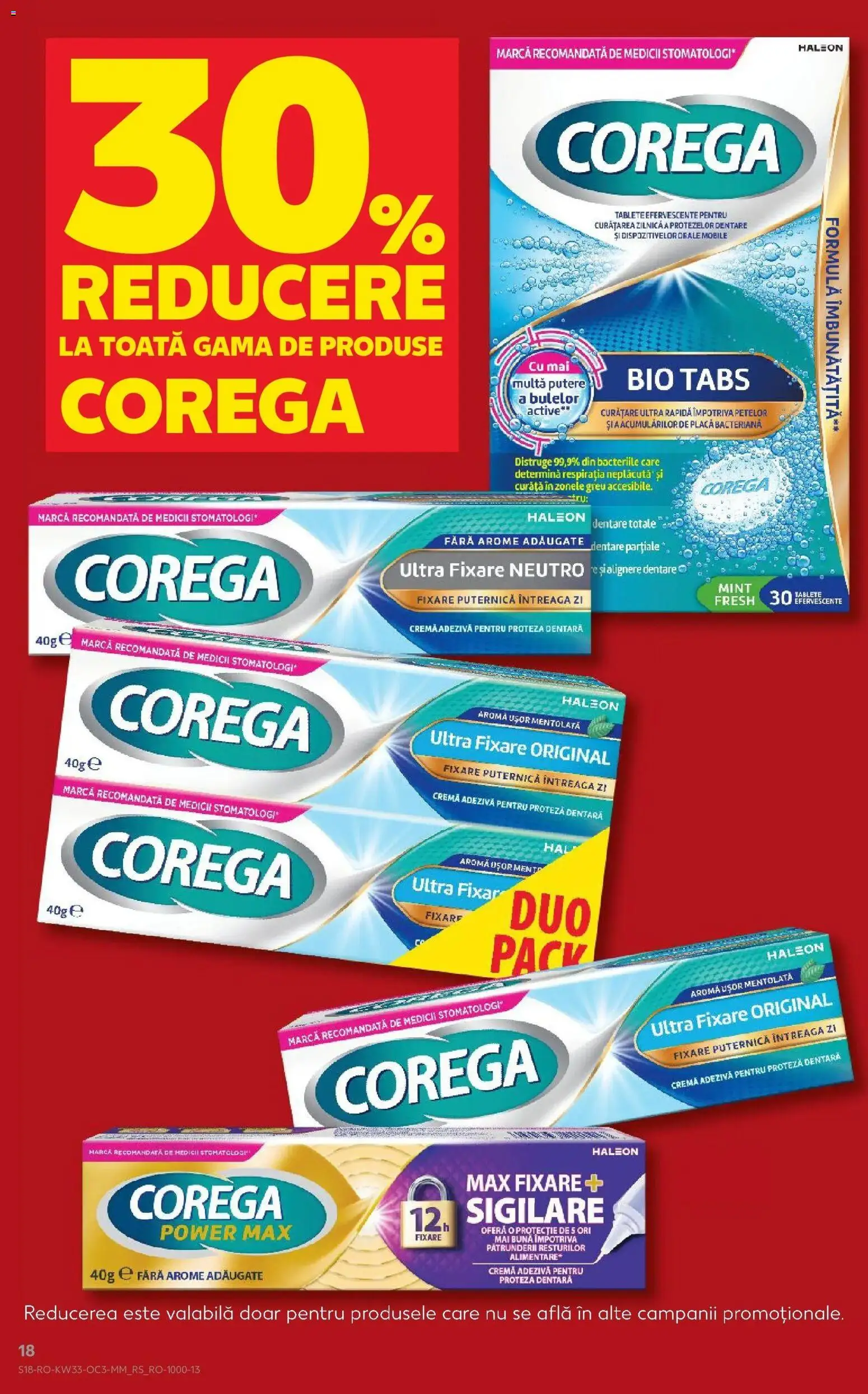 Kaufland Craiova 12.08.2026 - Revista si Oferta | Pagină: 18 | Produse: Bio, Active, Cremă, Power