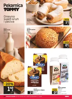 Tommy Katalog - Pregled kataloga iz trgovine Tommy, vrijedi od 25.06.2026 | Stranica: 10 | Proizvodi: Kruh, Mango, Borovnica, Pecivo