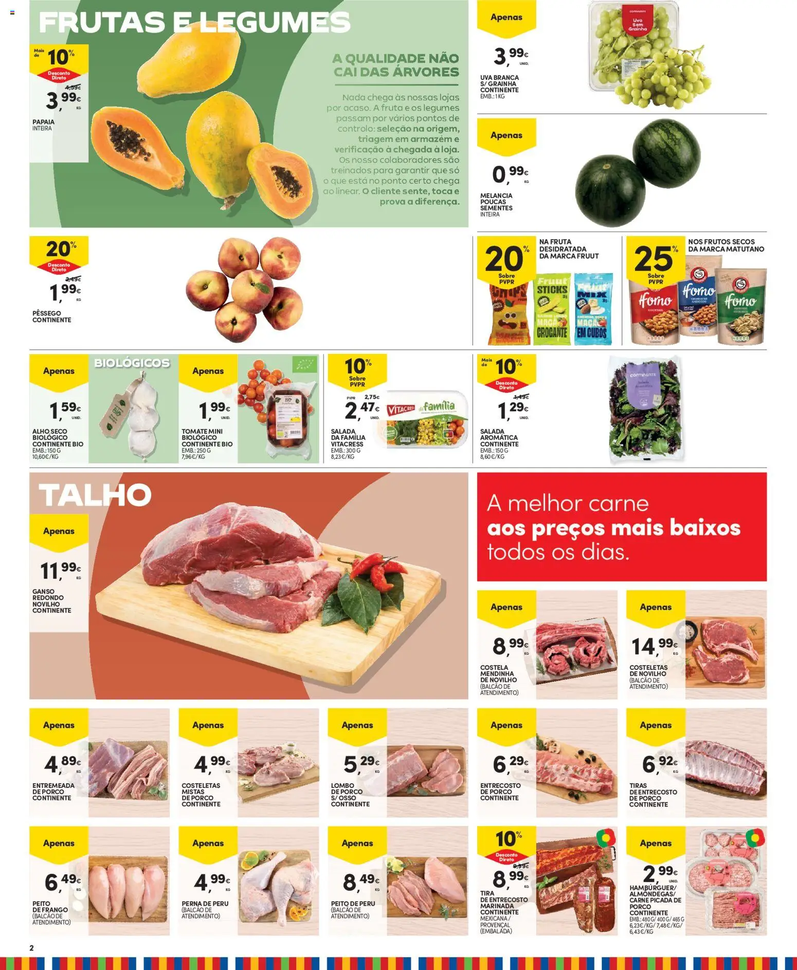 Continente Madeira │ válido de 18/08/2026 | Página: 2 | Produtos: Legumes, Entremeada, Tomate, Salada