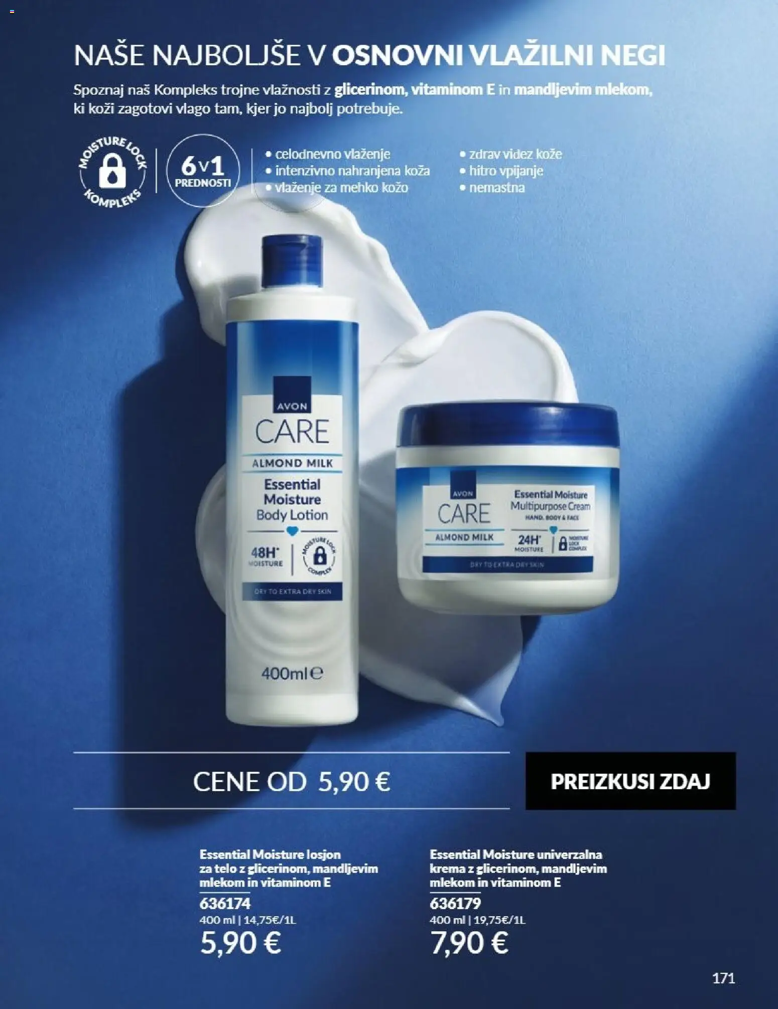 Novi Avon katalog ponudbe – veljaven od 01.09.2026 | Stran: 171 | Izdelki: Krema