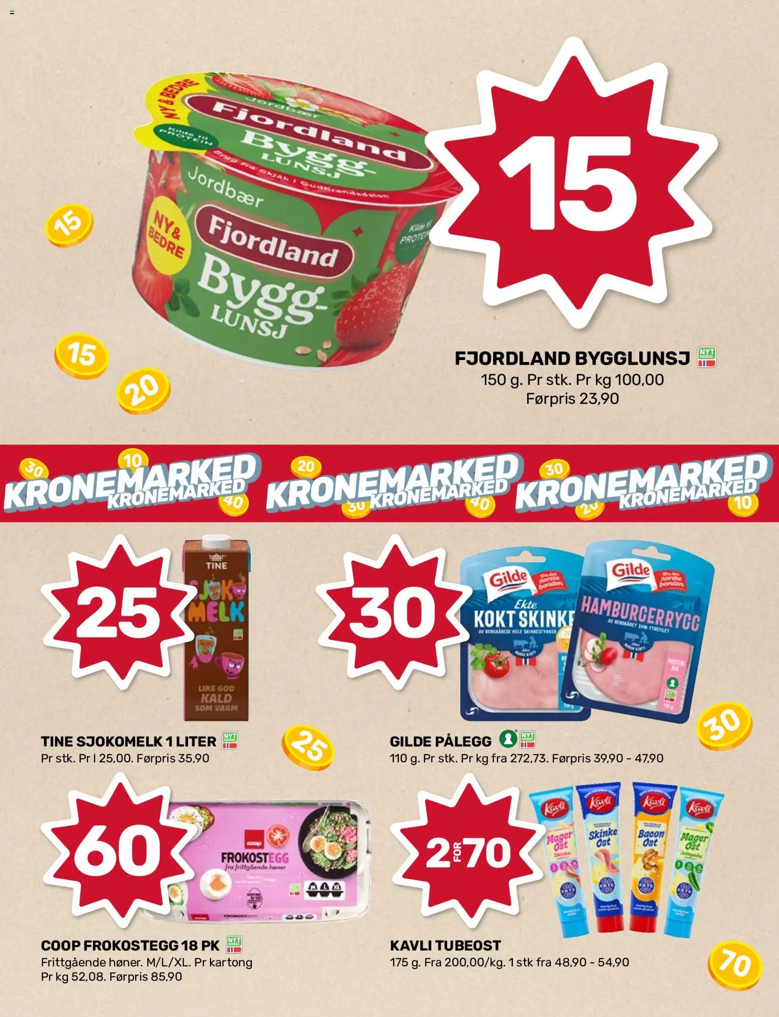 {H1} | Side: 3 | Produkter: Bavețică, Skinke, Jordbær, Суміш дитяча