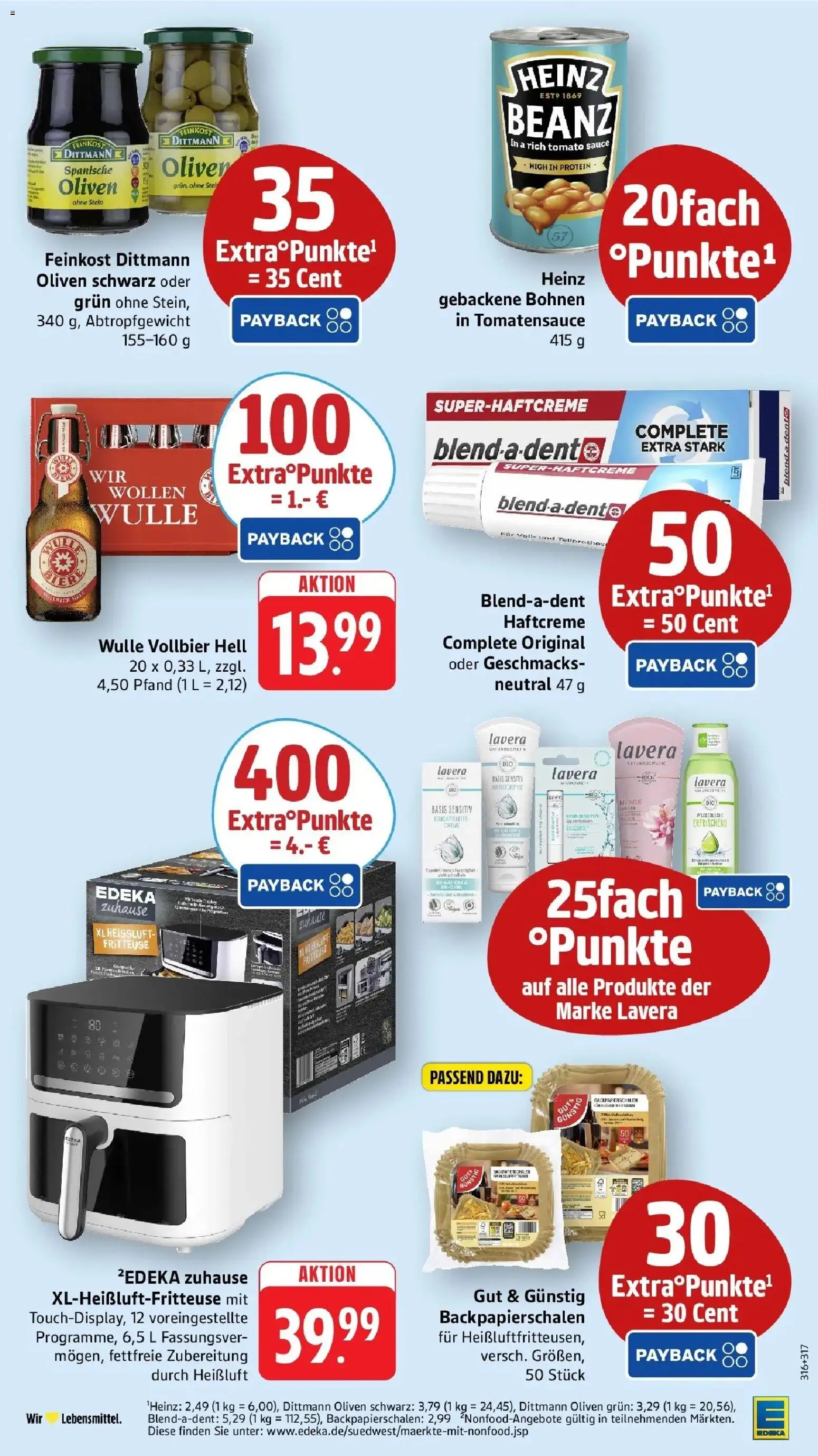 Edeka Prospekt Schorndorf – gültig ab 06.07.2026 | Seite: 39 | Produkte: Creme, Handcreme, Fritteuse