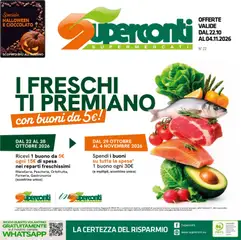 Anteprima del volantino Superconti volantino valido a partire dal 22/10/2026