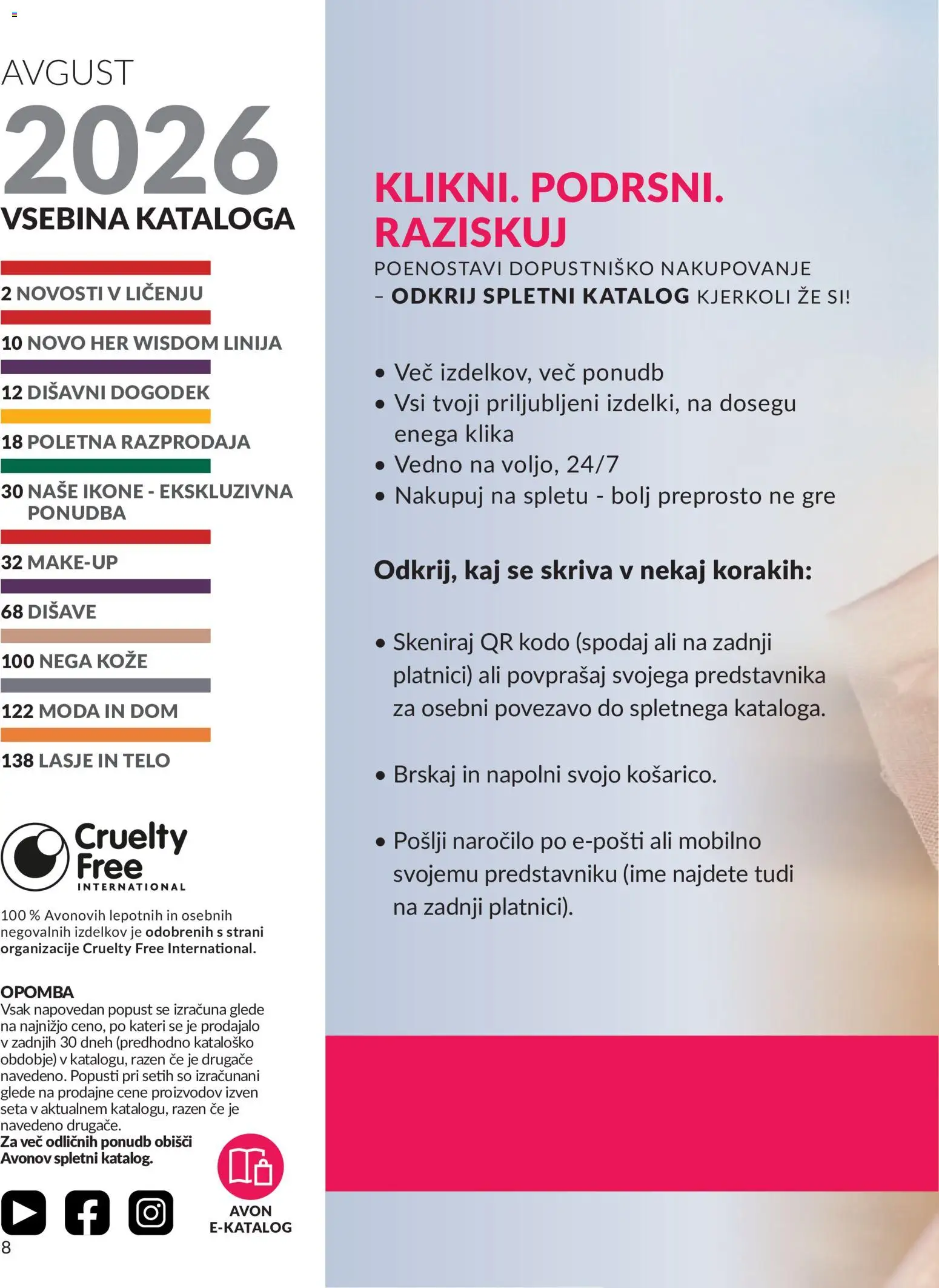 Novi Avon katalog ponudbe – veljaven od 01.08.2026 | Stran: 8