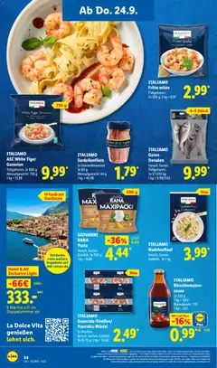 GIOVANNI RANA Pasta, Versch. Sorten. Gekühlt. Je 500 g ab 21.09.2026 gültig | Seite: 52