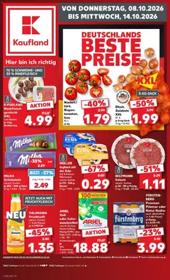 Kaufland Prospekt Tuttlingen ab 08.10.2026 gültig