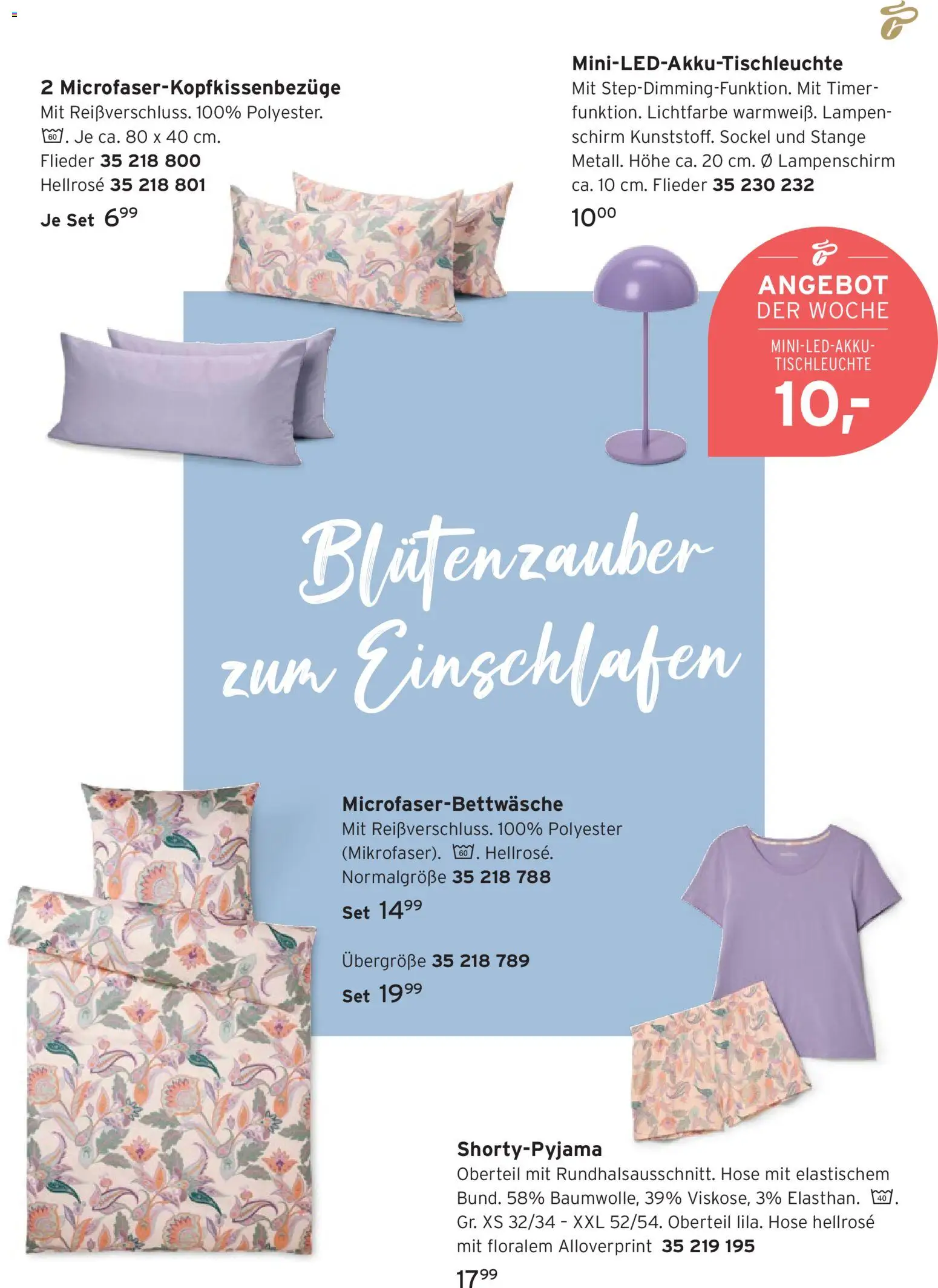 Prospekt Tchibo Cool bleiben – gültig ab 17.06.2026 | Seite: 3 | Produkte: Lampenschirm, Hose