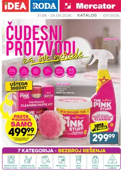 Idea Katalog neprehrane - pregled Idea kataloga - važi od 31.08.2026