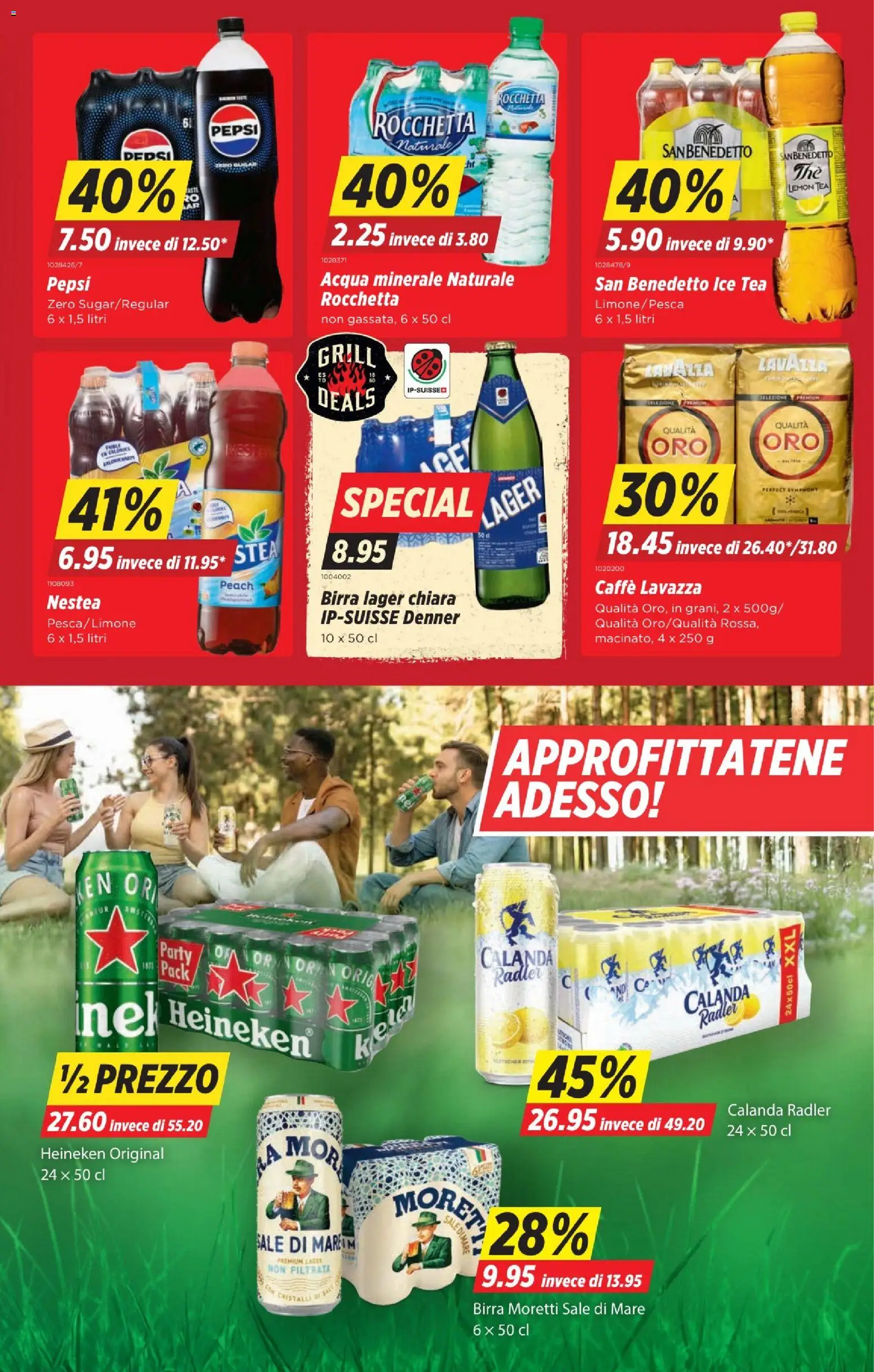 Denner aktionen IT – gültig ab 20.08.2026 | Seite: 15 | Produkte: Pepsi, Pepsi Zero, Grill