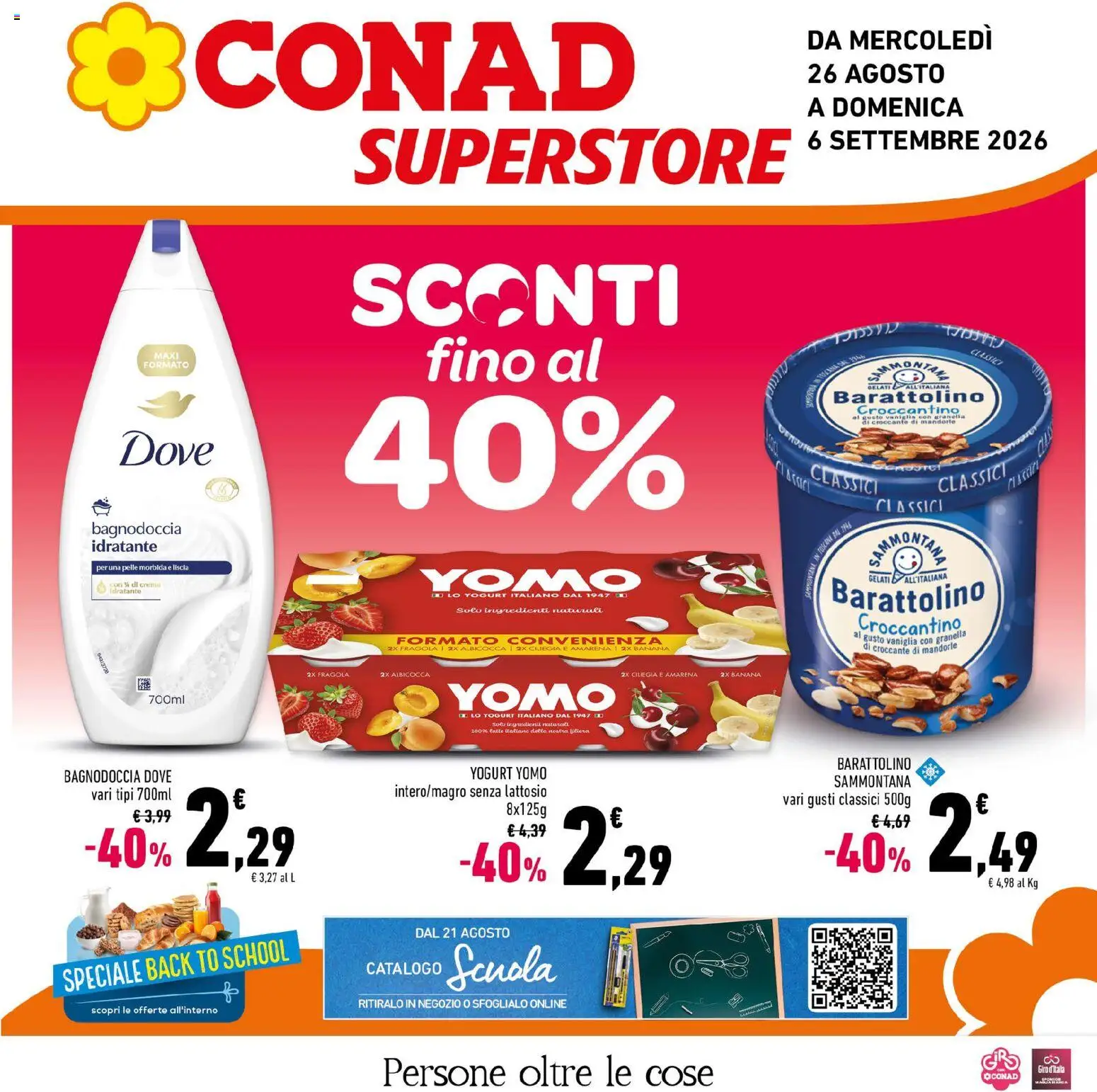 Volantino Conad del 26/08/2026 | Pagina: 1