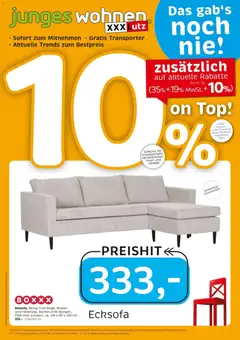 XXXLutz Junges Wohnen ab 10.06.2026 gültig
