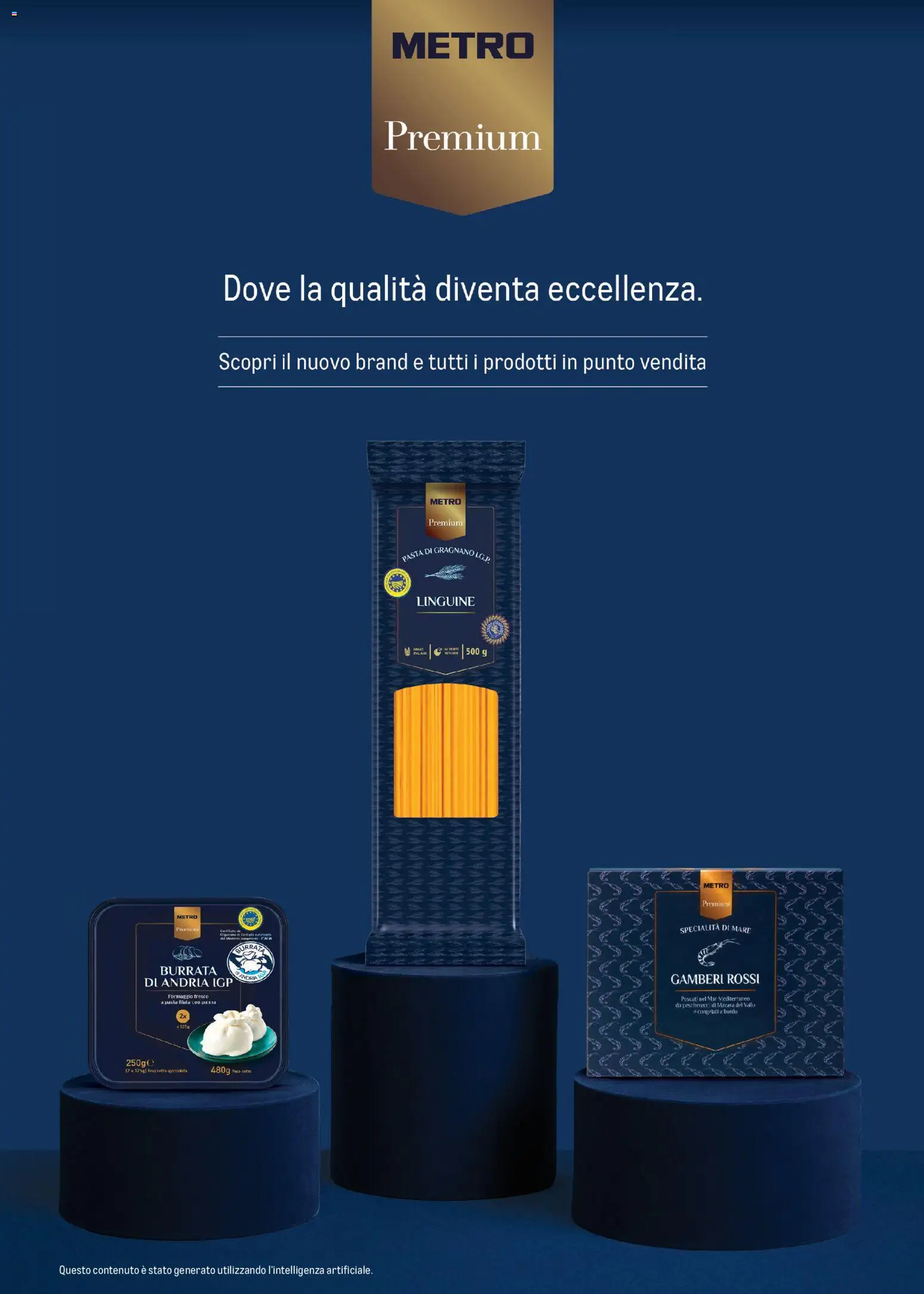 Volantino Metro del 08/10/2026 | Pagina: 39 | Prodotti: Gamberi, Formaggio fresco, Specialità, Burrata