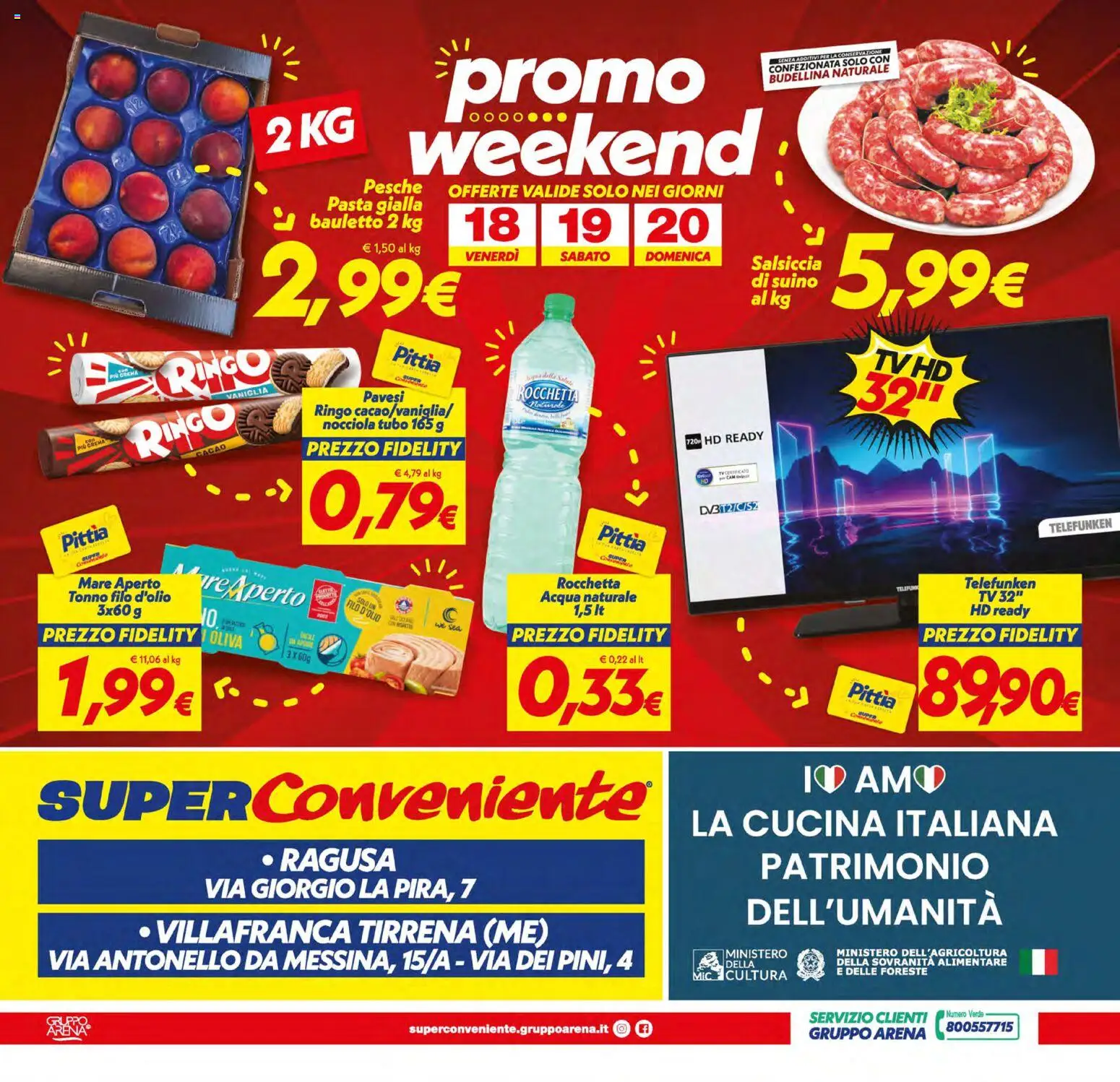 Volantino SuperConveniente del 11/09/2026 | Pagina: 24 | Prodotti: Vaniglia, Tubo, Tonno, Cacao