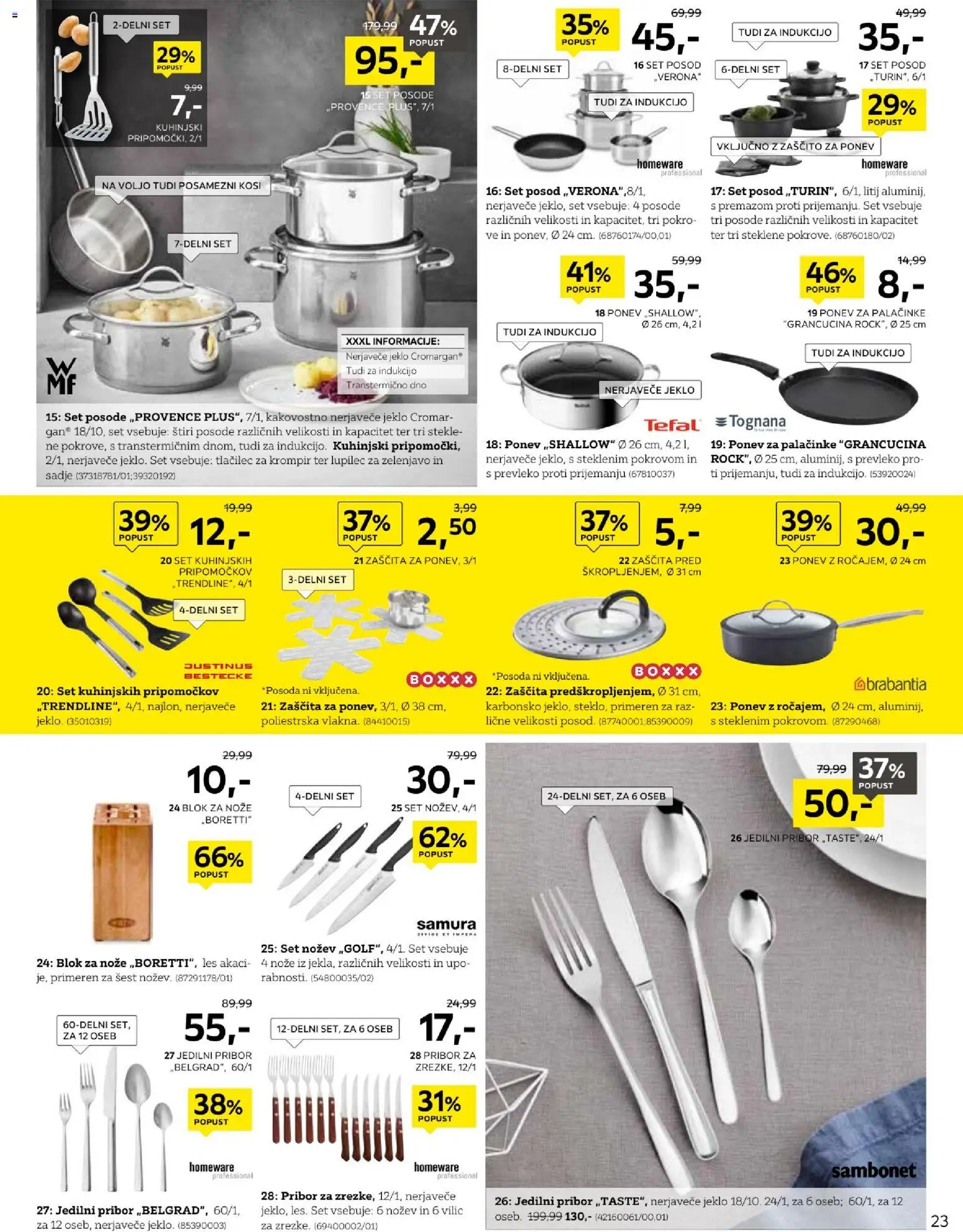 Novi XXXL Lesnina katalog ponudbe – veljaven od 29.06.2026 | Stran: 23