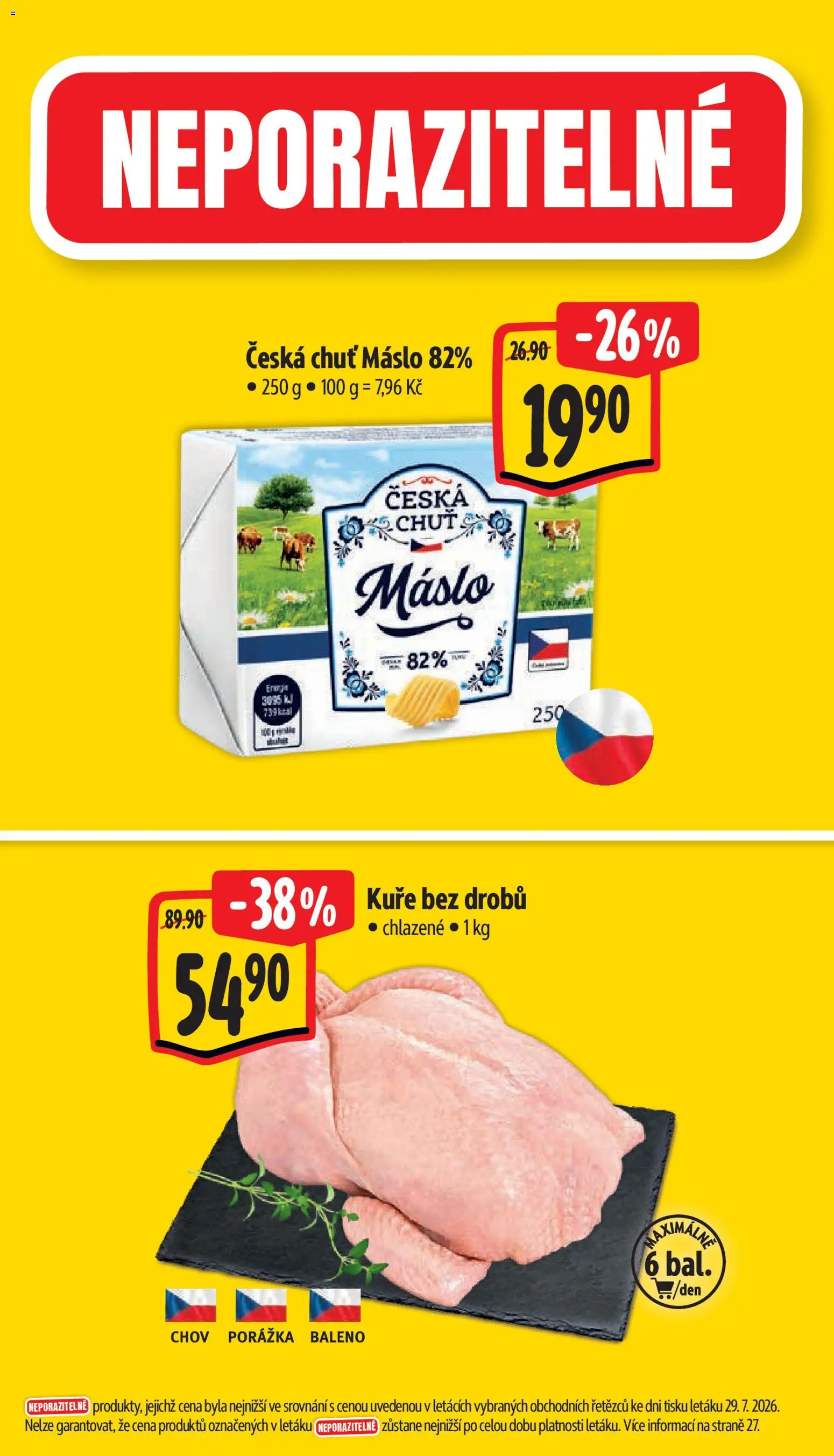 Albert leták - Hypermarket - Strakonice od 05.08.2026 | Strana: 2