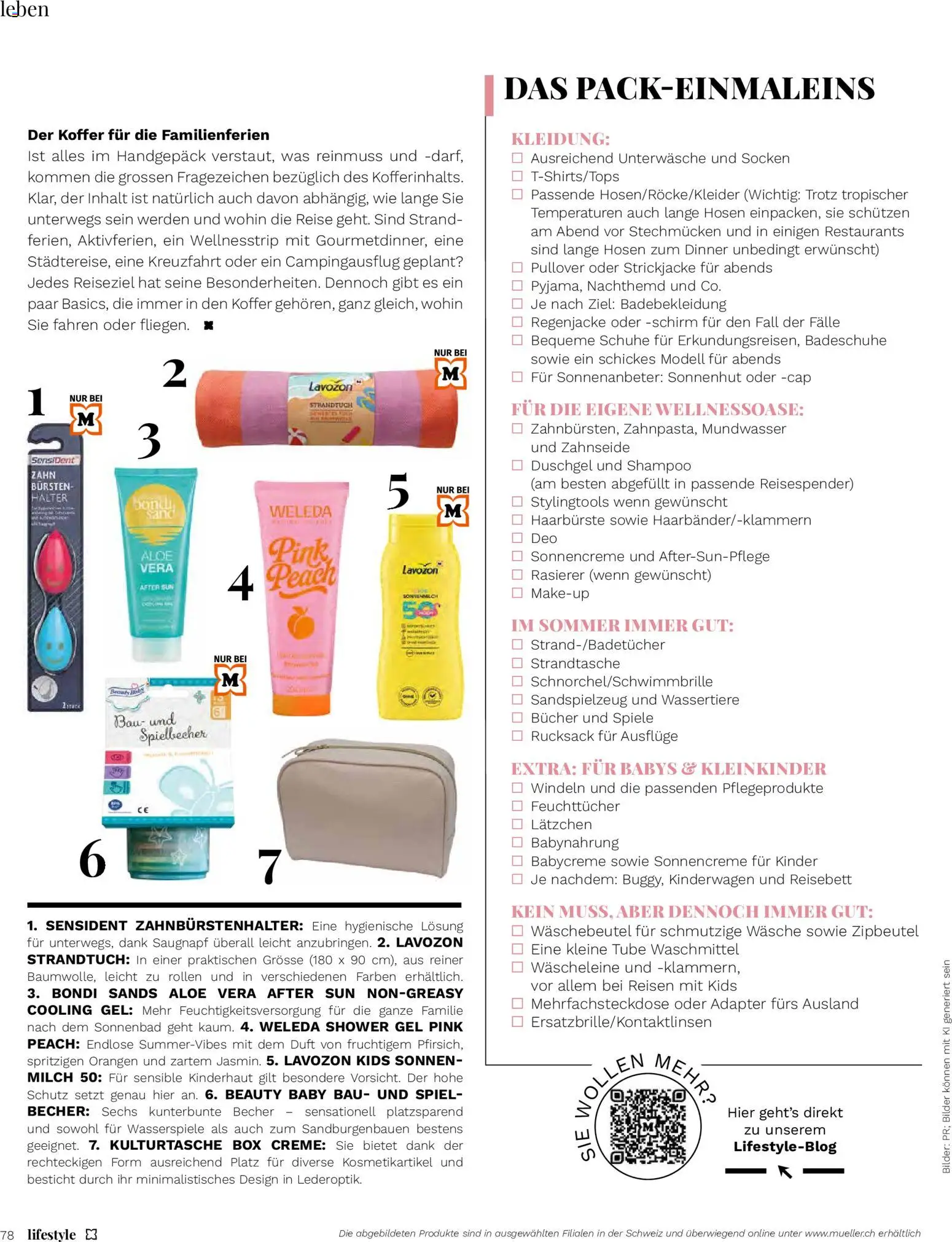 Müller aktionen Magazin – gültig ab 15.05.2026 | Seite: 78 | Produkte: Shampoo, Milch, Unterwäsche, Fall