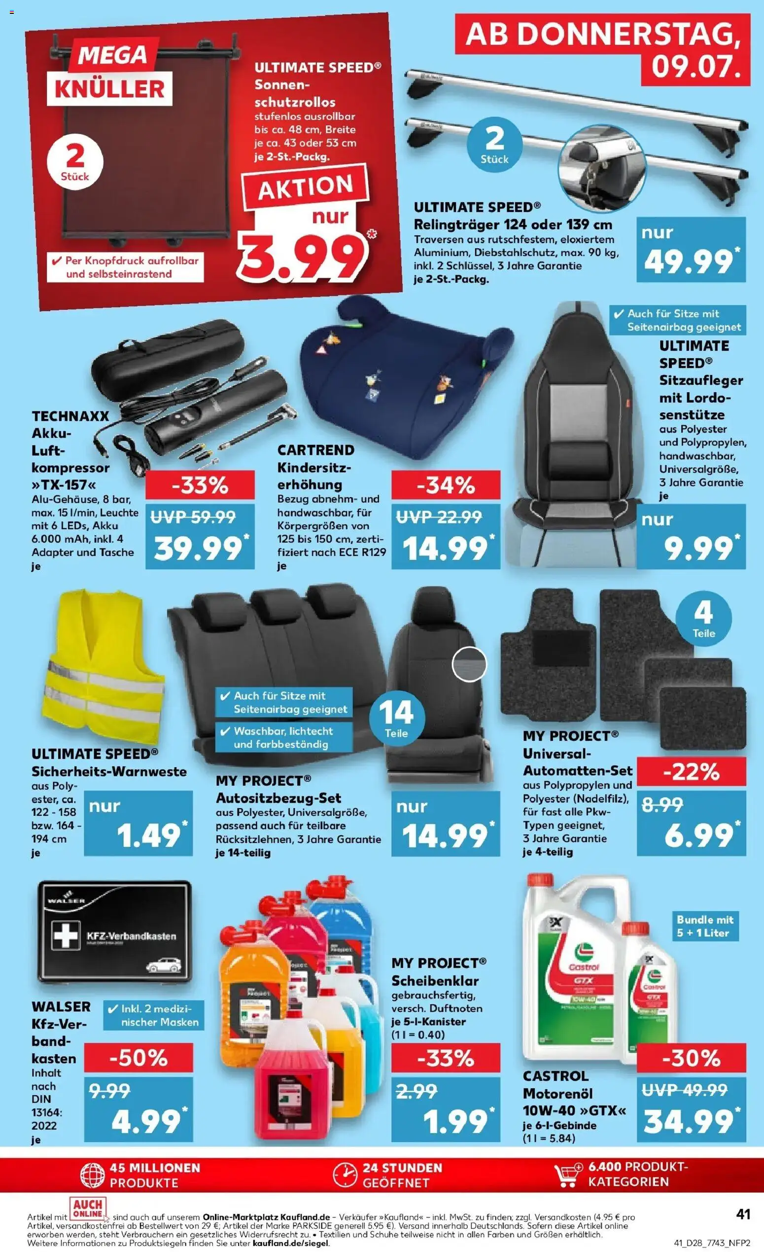 Kaufland Prospekt Pfullingen – gültig ab 09.07.2026 | Seite: 41 | Produkte: Tasche, Adapter