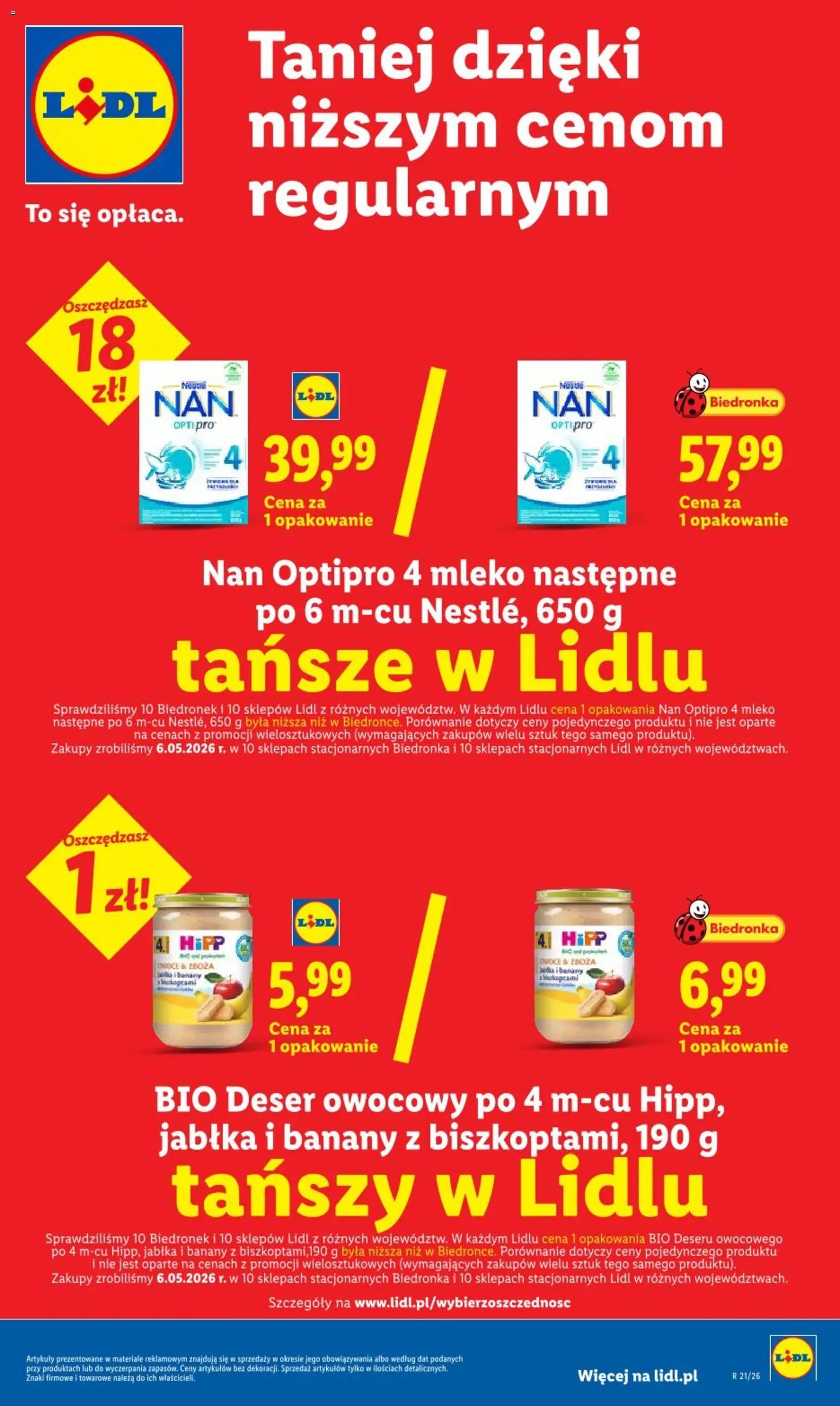 Lidl gazetka od 28.05.2026 | Strona: 27 | Produkty: Mleko, Jabłka, Banany