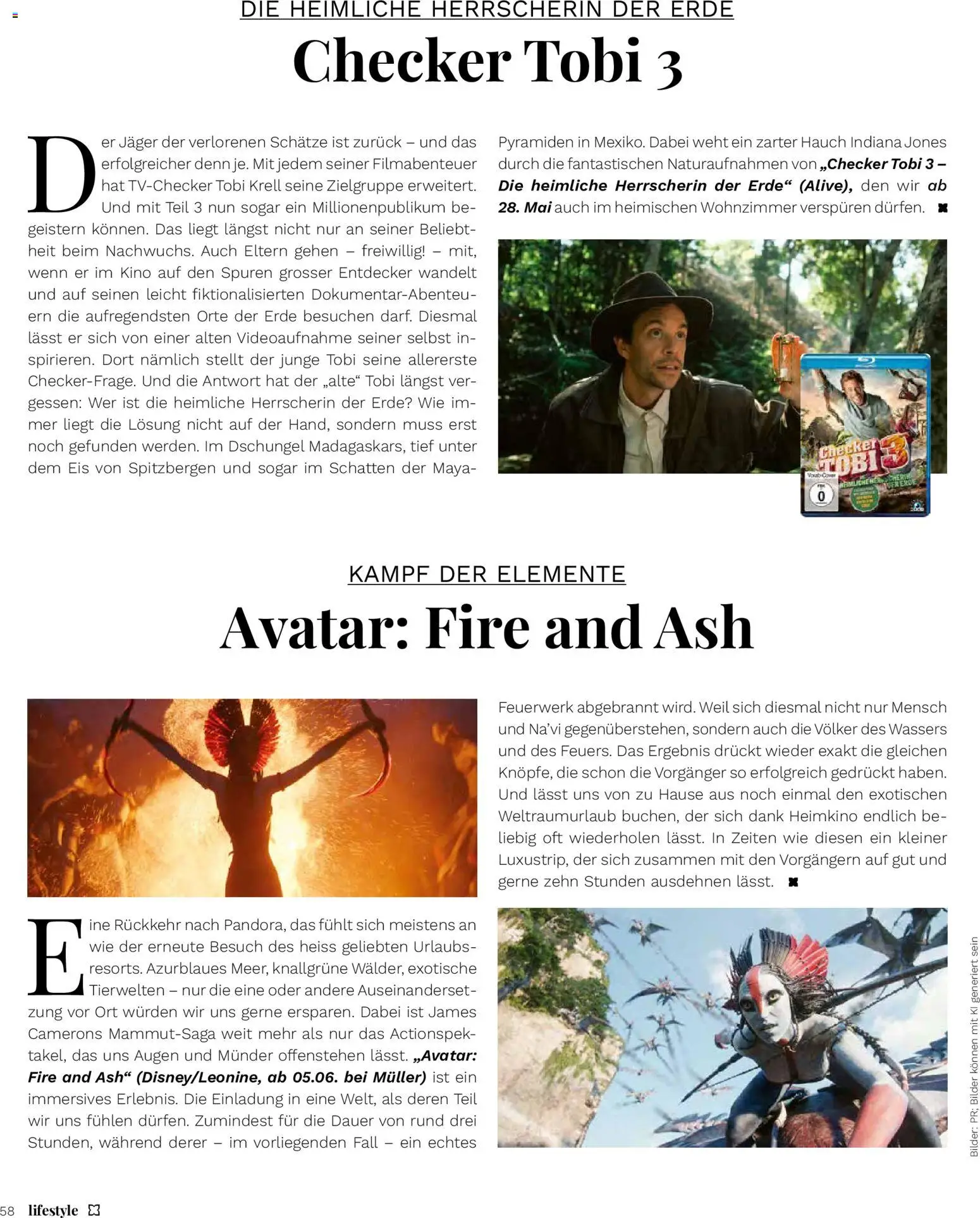 Müller aktionen Magazin – gültig ab 15.05.2026 | Seite: 58 | Produkte: Heimkino, Eis, Fall