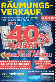 Euronics Prospekt Lindau ab 23.05.2026 gültig
