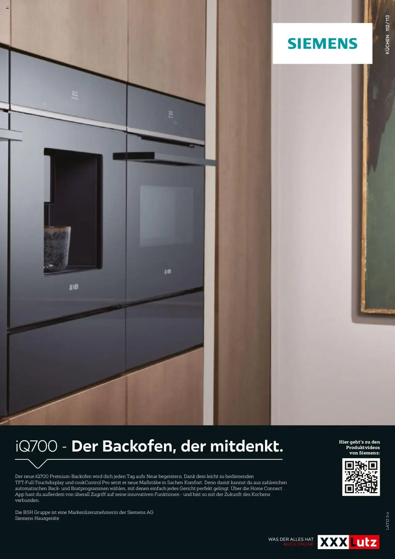 XXXLutz Die neuen Küchentrends gültig ab 08.04.2024 | Seite: 113