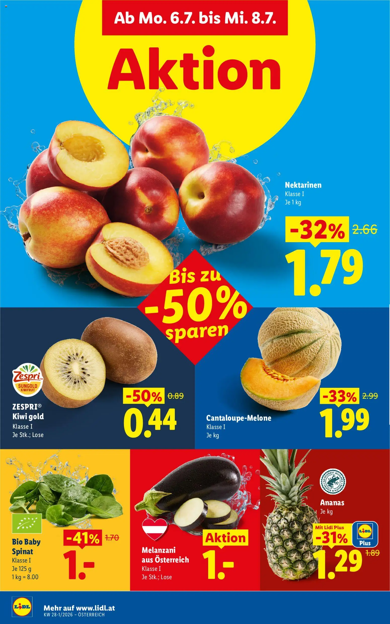 Lidl - Flugblatt gültig ab 02.07.2026 | Seite: 37 | Produkte: Kiwi, Ananas