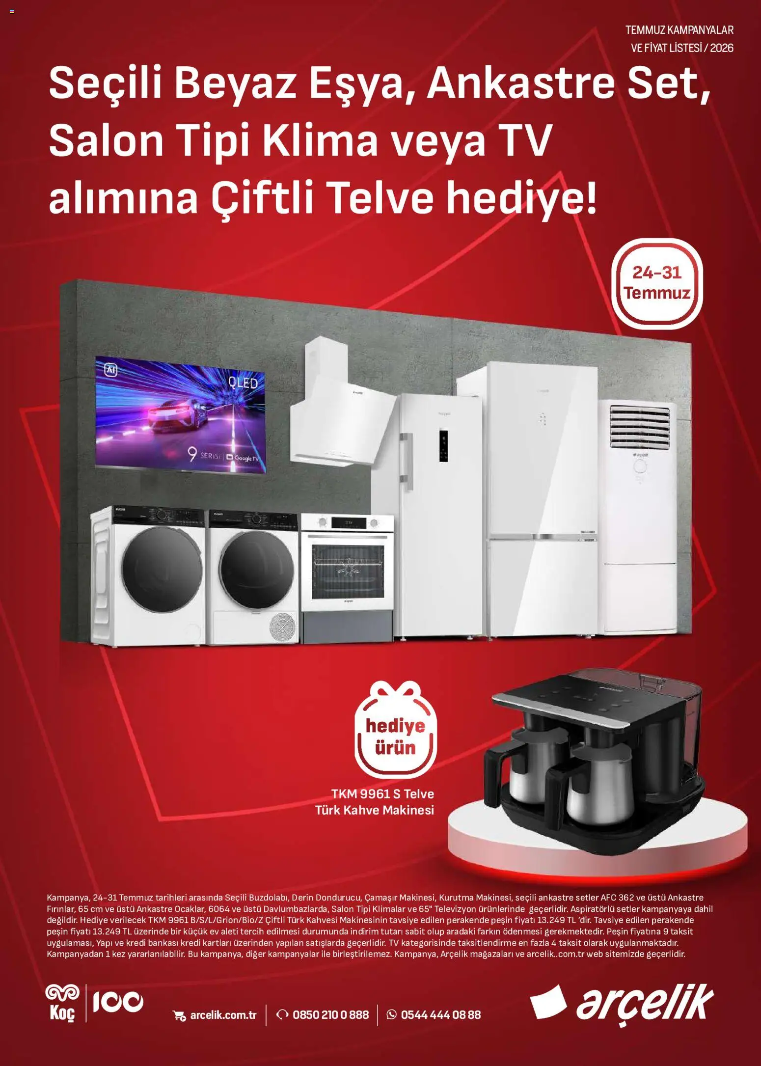 Arçelik Katalog - 24 Temmuz 2026 tarihinden itibaren geçerlidir | Sayfa: 2