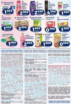 Milk Agro leták platný od 24.06.2026 | Strana: 15 | Produkty: Mop, Hubka, Toaletný papier, Cola