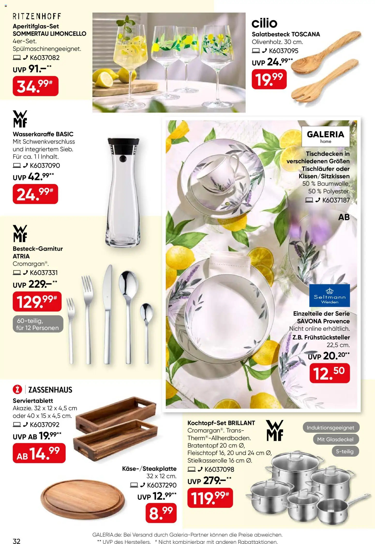 Galeria Karstadt Kaufhof Prospekt – gültig ab 10.06.2026 | Seite: 32 | Produkte: Limoncello