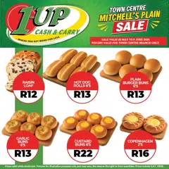 1UP Cash & Carry specials catalogue – valid from 20.05.2026 | Page: 4 | Products: Custard, Buns, Garlic