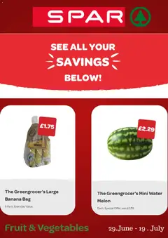 Preview of Spar - Offers valid from 29/06/2026
