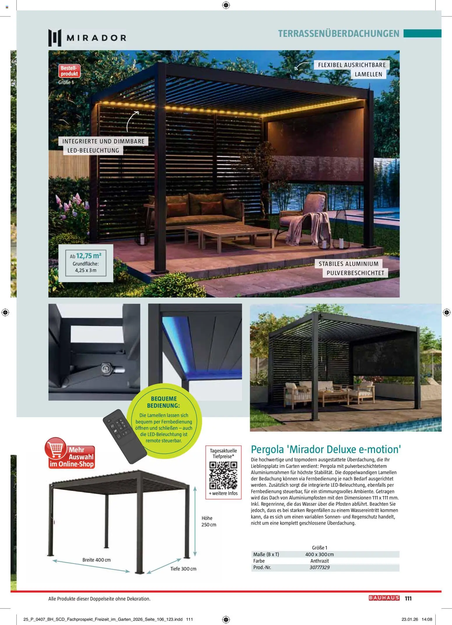 Bauhaus Freizeit im Garten gültig ab 01.05.2026 | Seite: 111 | Produkte: Wasser
