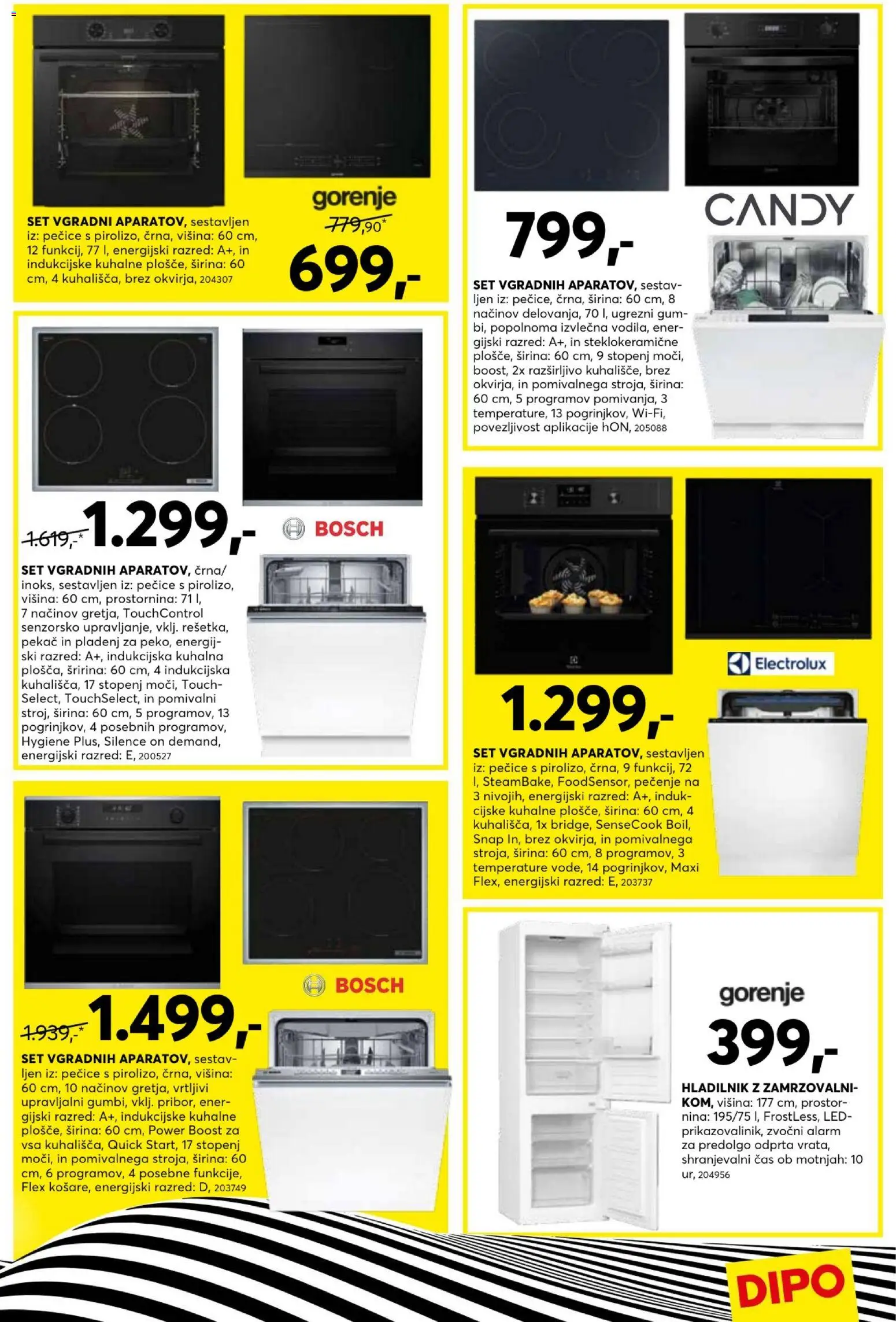 Novi Dipo katalog ponudbe – veljaven od 23.09.2026 | Stran: 11 | Izdelki: Hladilnik